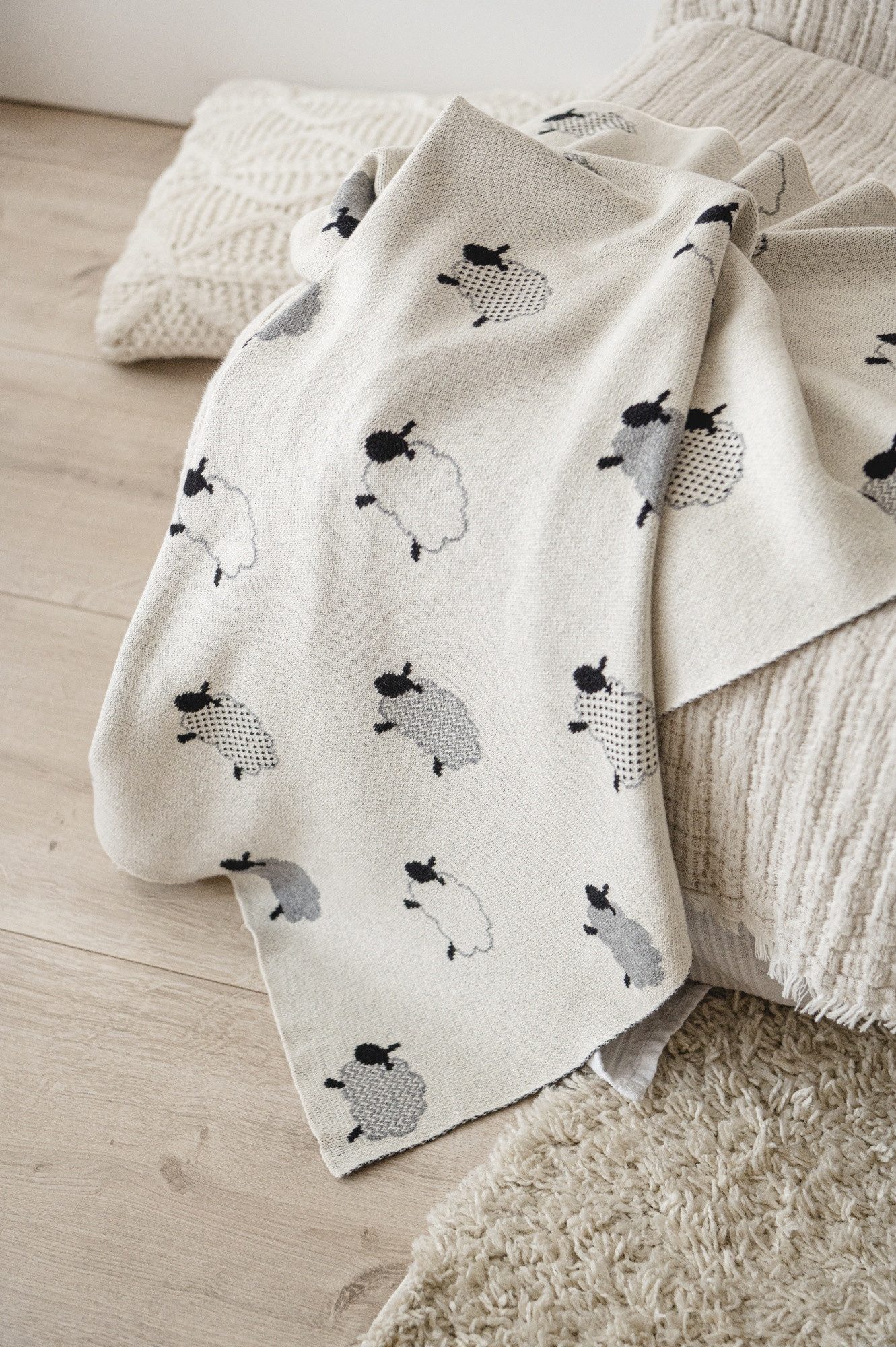 Babydecke Sheep Babydecke Strick, Kaiser günstig online kaufen
