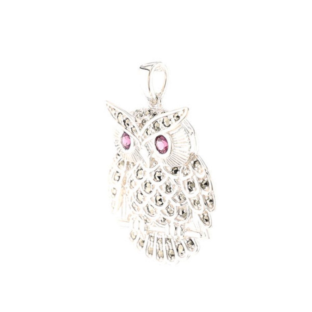 Cavill Kettenanhänger Cavill Eulen Anhänger Sterlingsilber Markasit 0,94 ct günstig online kaufen