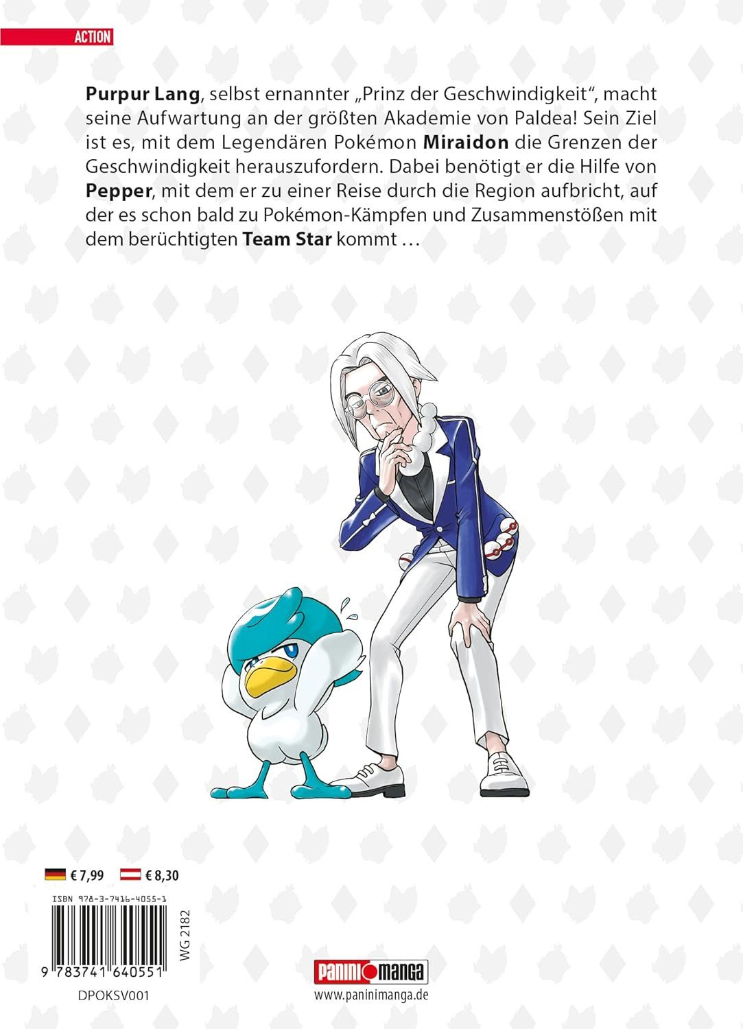 PANINI VERLAG Tagebuch Pokémon Karmesin und Purpur 01: Die Manga-Adaption von Nintendo