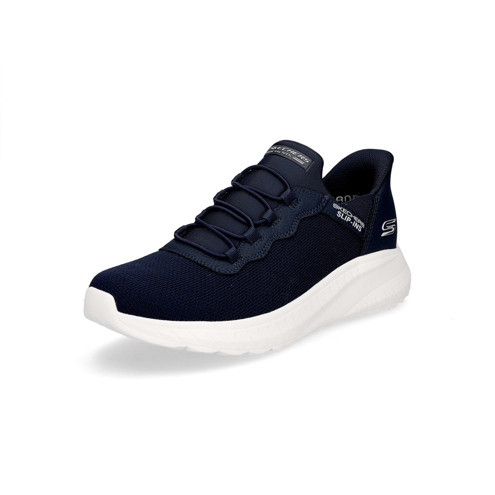 Skechers Skechers Herren Slip-in Sneaker Bobs Squad Chaos Daily Hype navy Sneaker