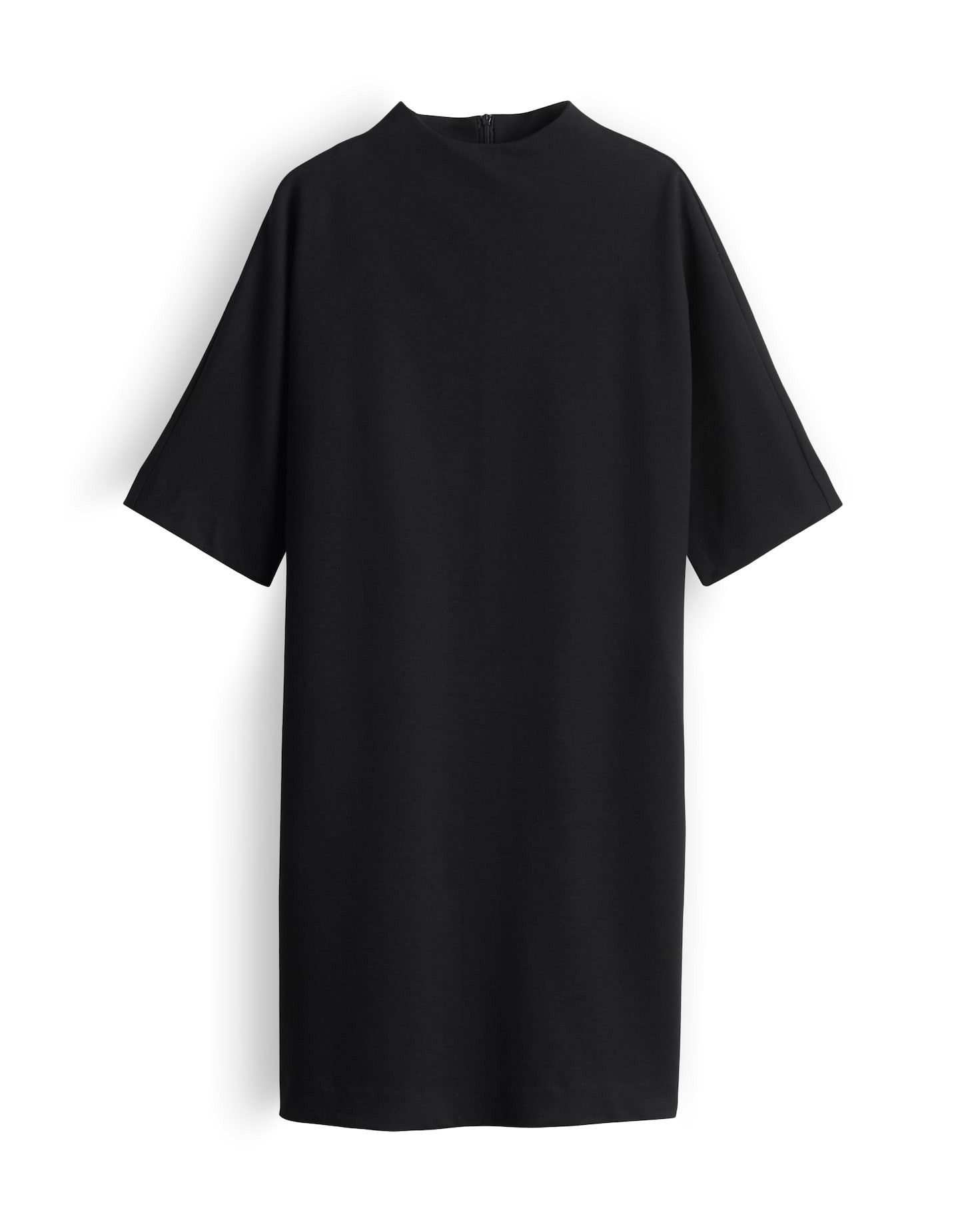 someday Sweatkleid Quileka aus ECOVERO™-Sweat Reißverschluss hinten, Nahttaschen für den Alltag