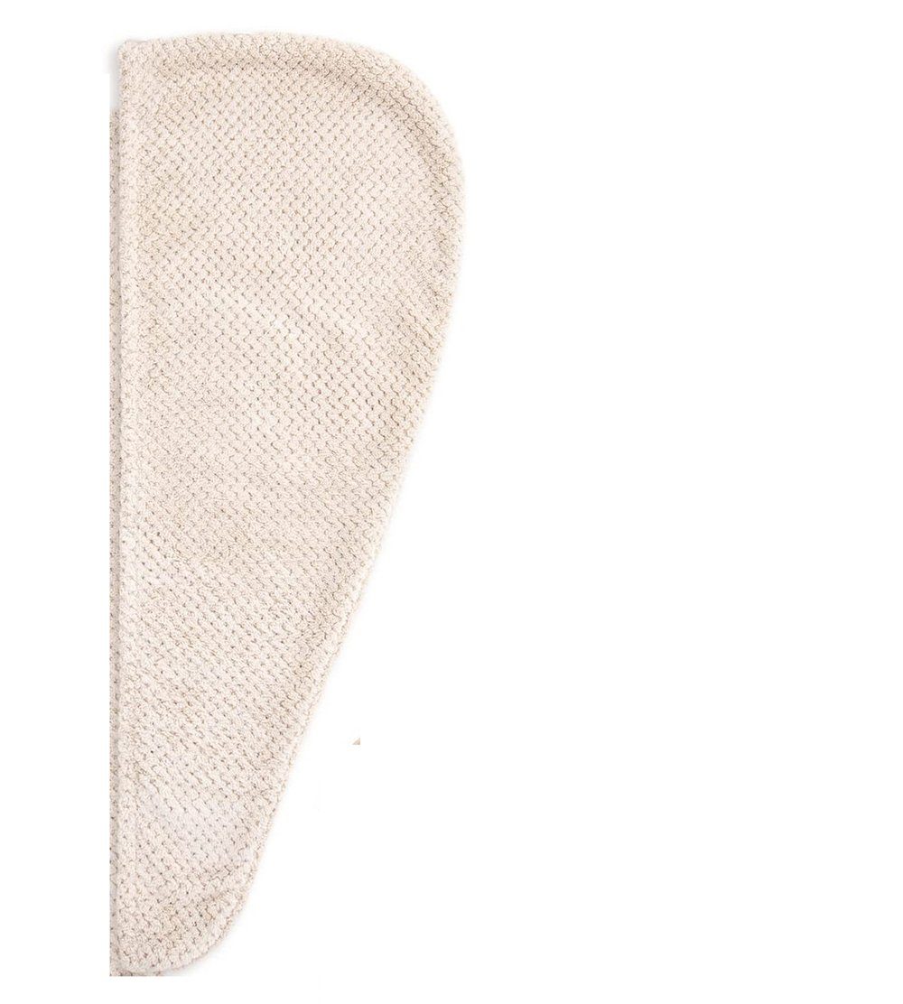 Haartrocknungs-Turban Duschhaube saugfähige Damen Haartrocknungskappe, Ananasgitter Turban-Handtuch Verdicktes (1-St), UG L.Ru
