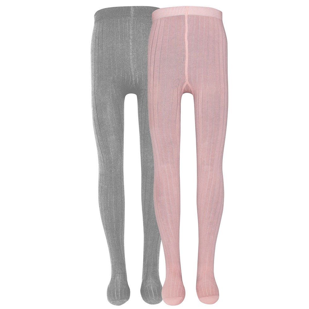Strumpfhose Strumpfhose 2er Pack Rippe