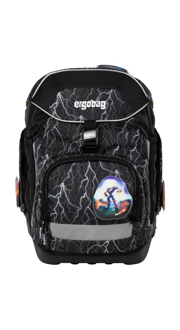ergobag Schulranzen pack Set (6-tlg., 6-teiliges Set), größenverstellbares Rückensystem