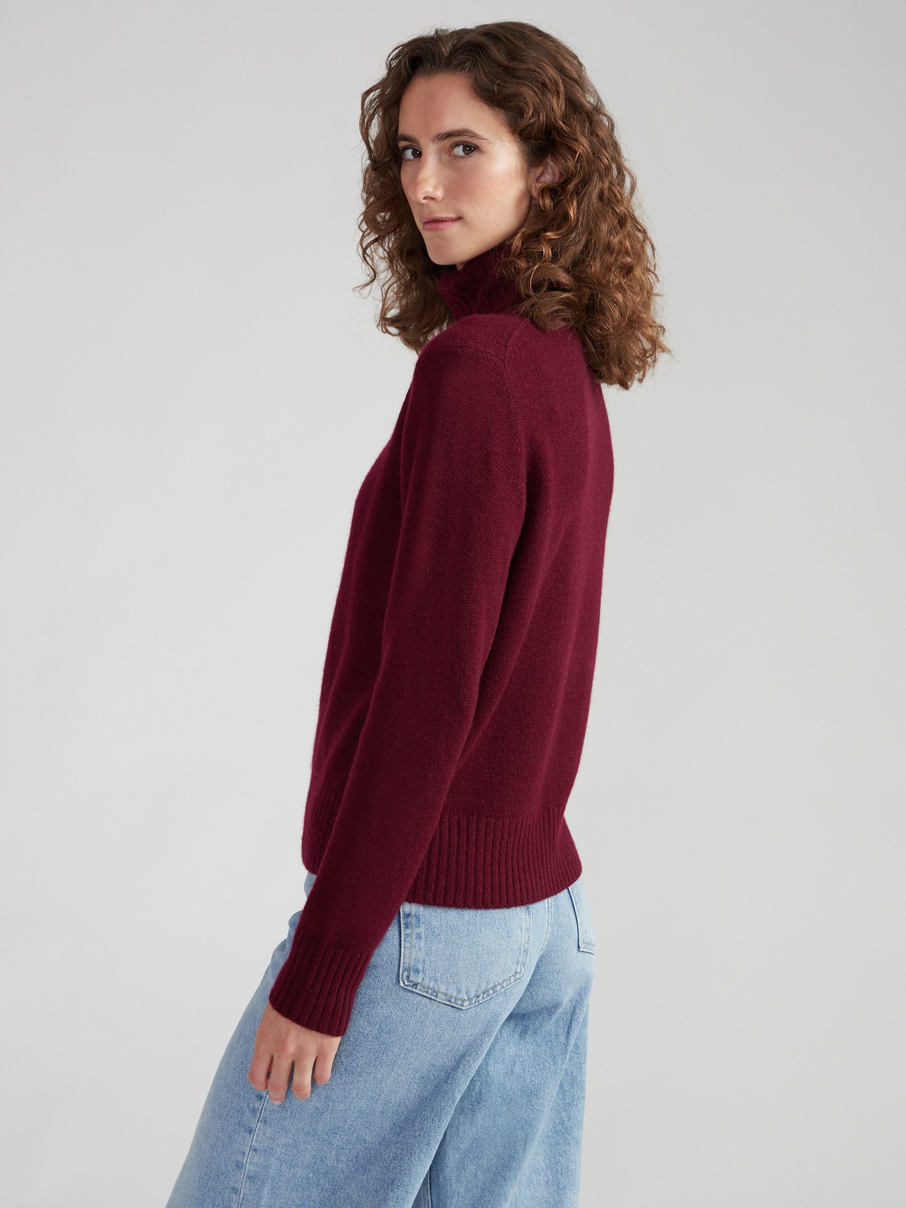 Style & Republic Kaschmirpullover Rollkragenpullover Regular aus 100% Kaschmir Rollkragenpullover Regular aus 100% Kaschmir