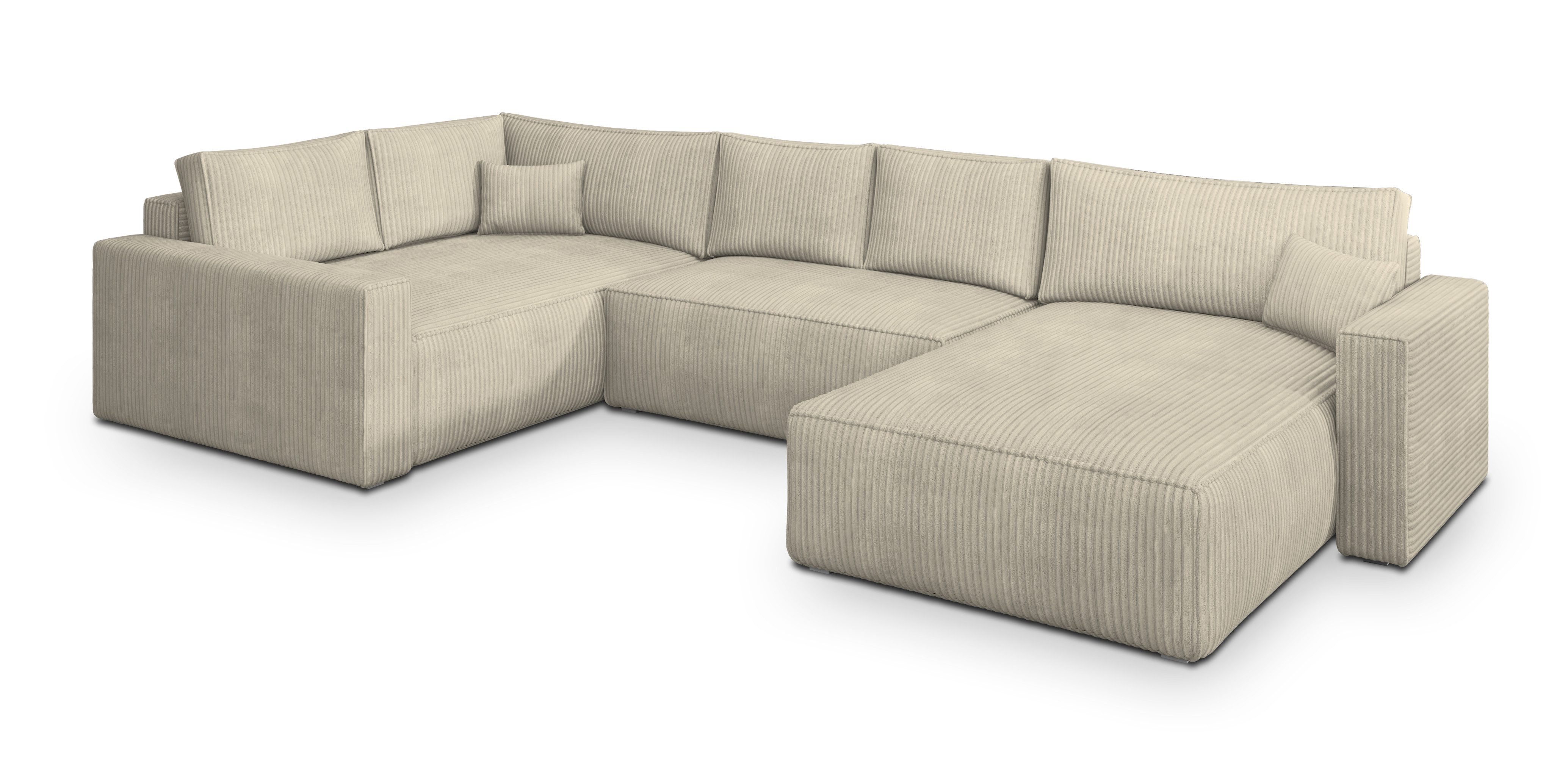 Masseno Ecksofa VELAMI mit Schlaffunktion U-Form, günstig online kaufen