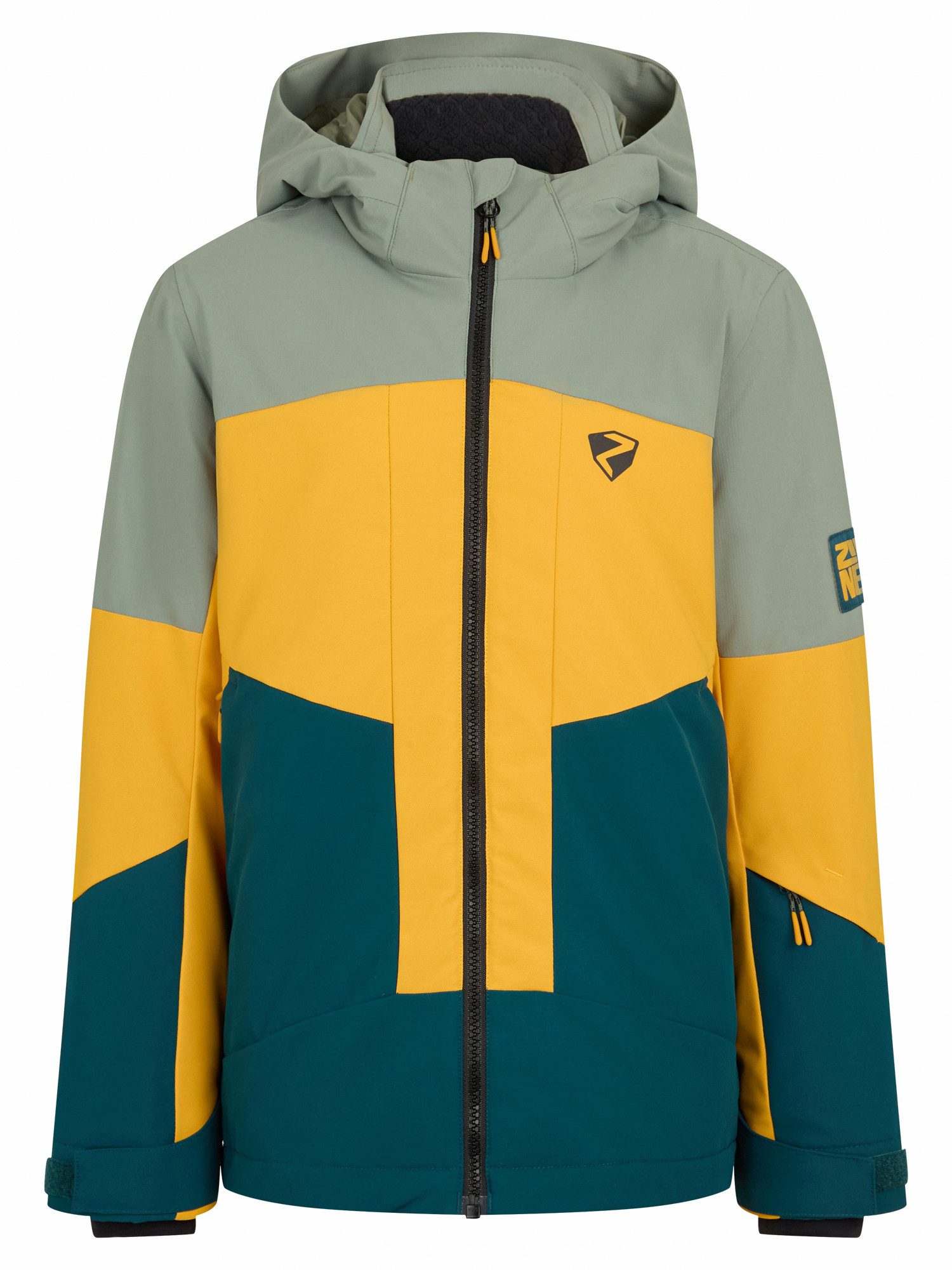 Ziener Skijacke AGIMO-Z AQUASHIELD® JUNGS wasser- u. winddicht, atmungsaktiv, warm, reflektierende Elemente