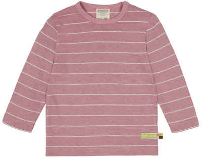 loud + proud Langarmshirt Shirt Streifen mit Leinen (1-tlg) 70% Baumwolle (kbA),30% Leinen