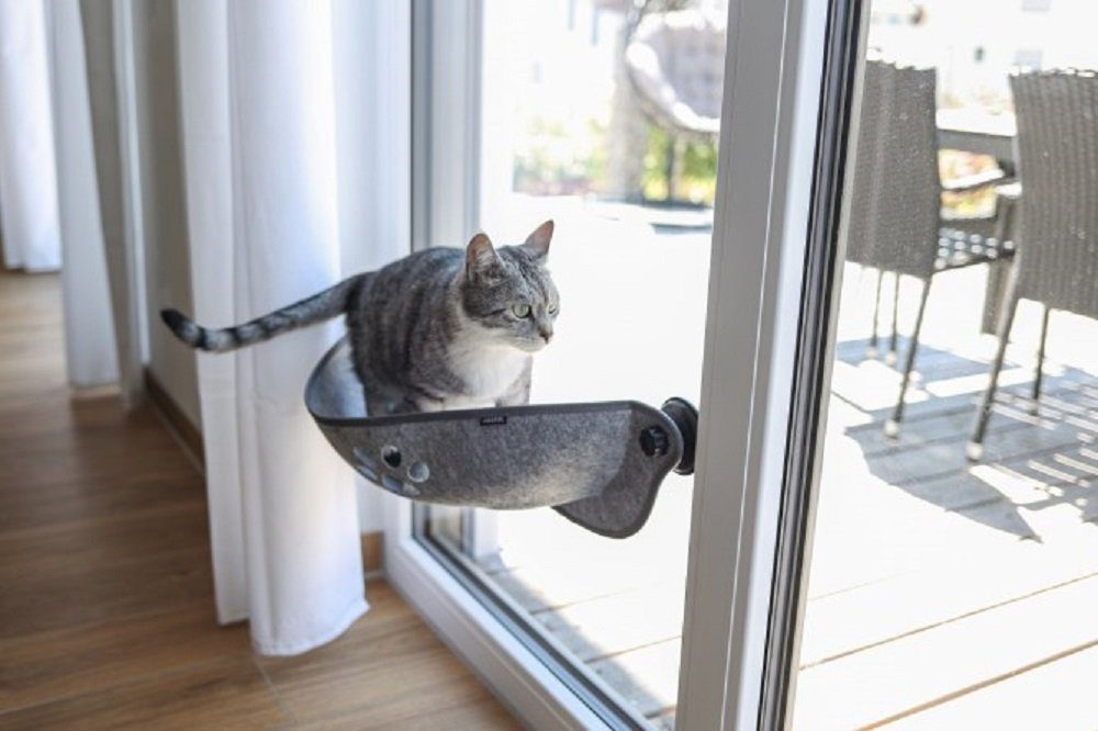 Kerbl Kratzbaum Kerbl Katzen Fensterliegebett Filzino günstig online kaufen