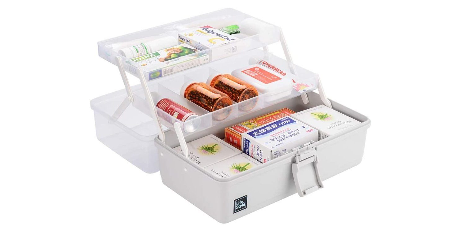 U.Uberlux Aufbewahrungsbox Aufbewahrungsbox, Koffer, Hausapotheke, transpar günstig online kaufen