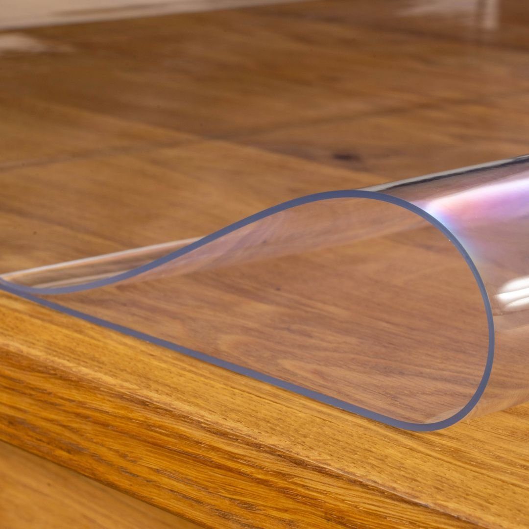 laro Tischdecke Tischfolie Tischdecke Durchsichtig Transparent 2mm