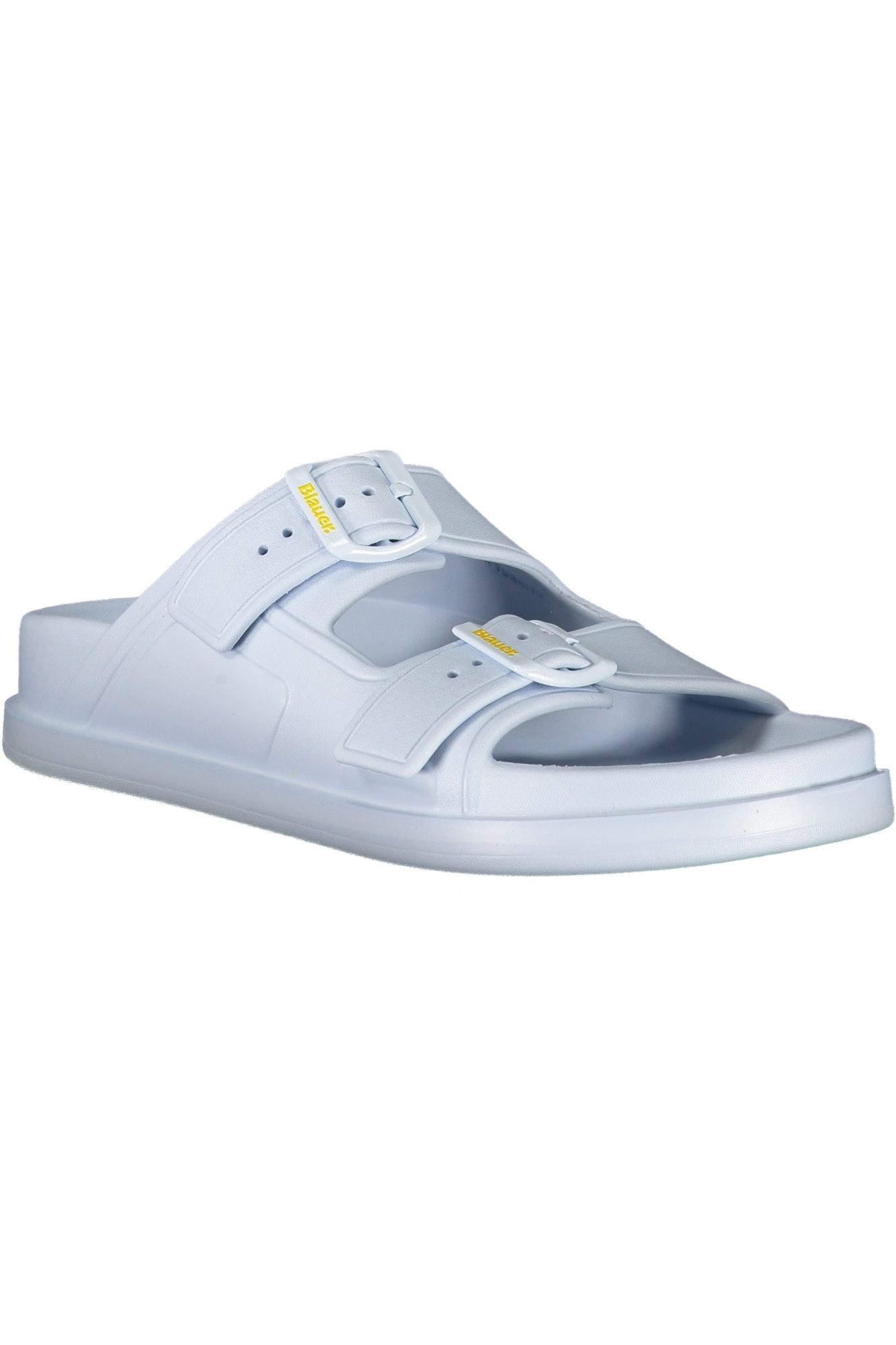 Blauer Badeschuh Damenpantoffel in Blau mit 2 verstellbaren