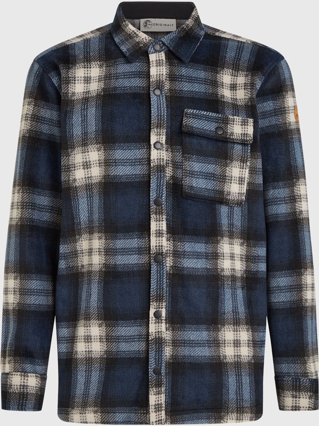 O'Neill Langarmhemd O'RIGINALS SUPERFLEECE SHIRT Mozart Blue Check