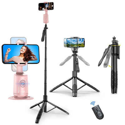 KINSI Gimbal Smartphone, Selfie-Stange, Bluetooth Selfie Stock Stativ Gimbal (Bluetooth-Fernbedienung, Teleskop-Selfie-Stick, Stand-Stativ)