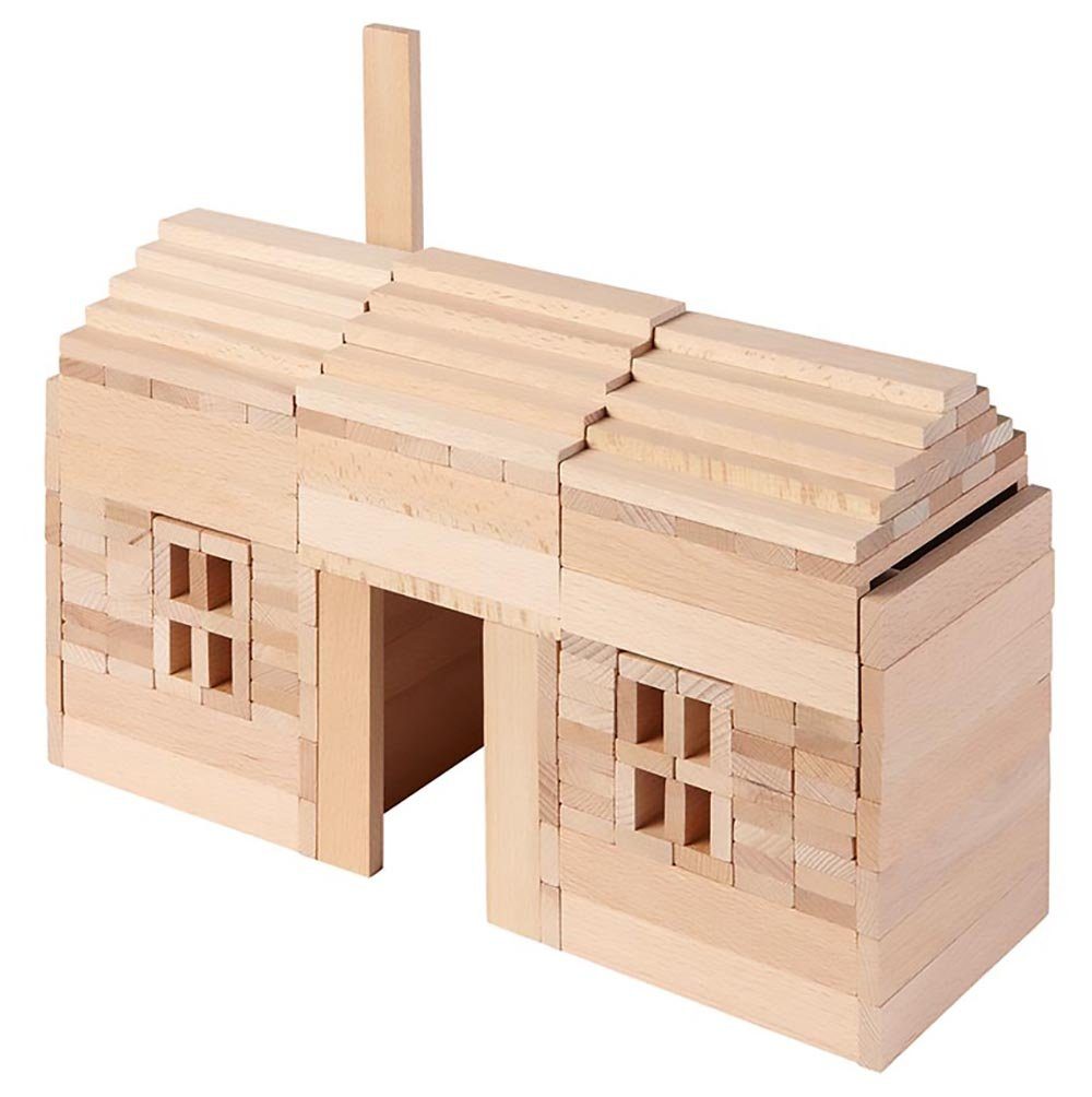 goki Bausteine, goki nature Spielbausteine, (200 St), Made in Europe