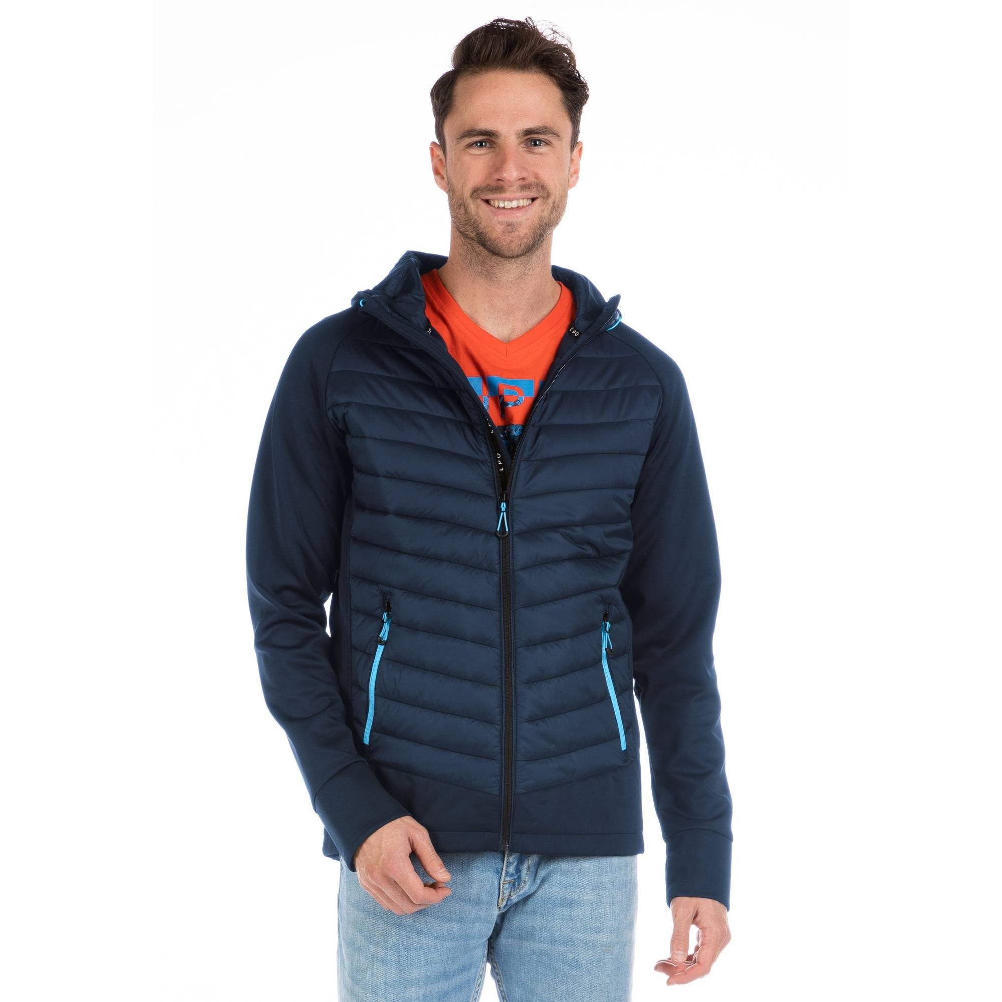 DEPROC Active Steppjacke MIRKO CS MEN Steppjacke mit Kaputze