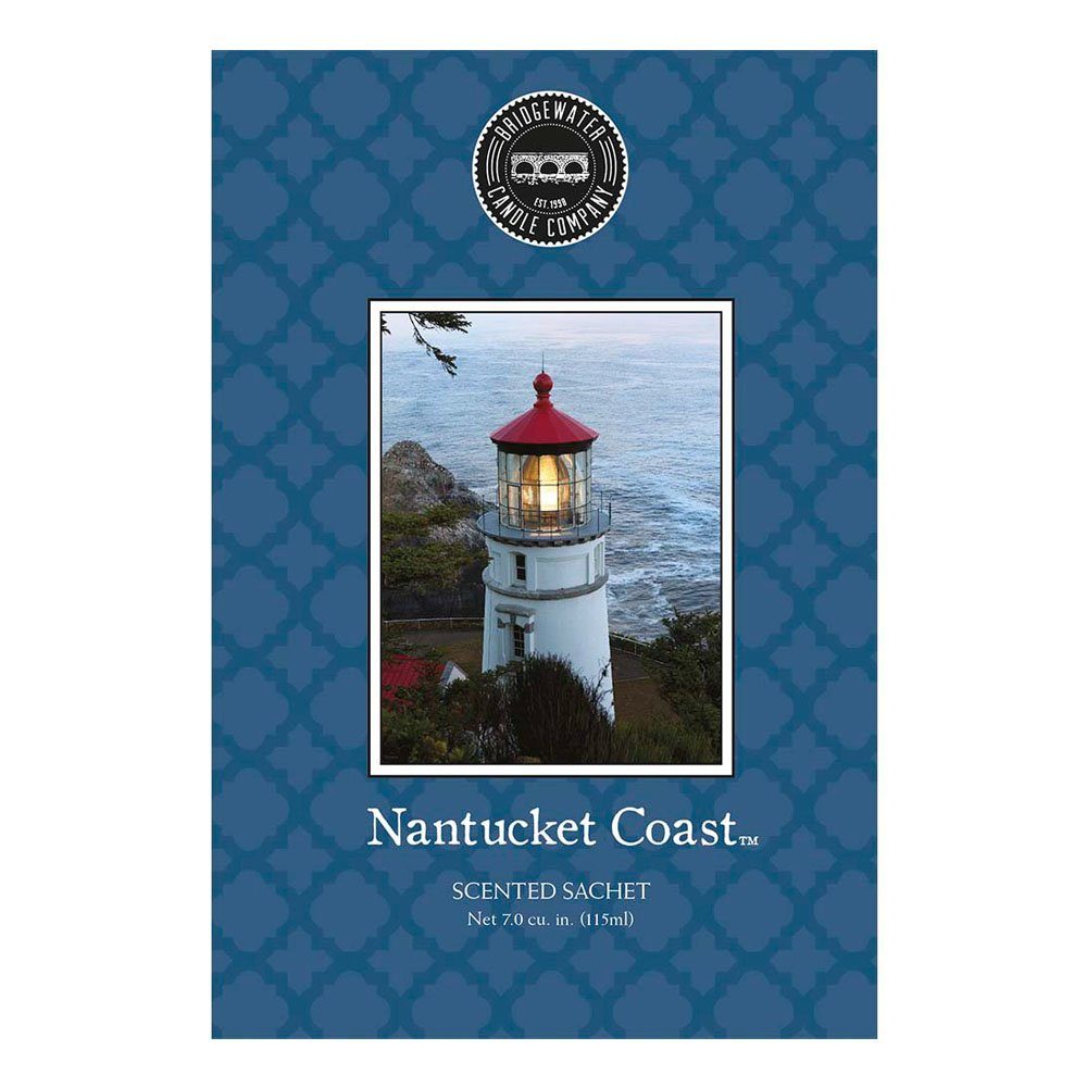 Bridgewater Candle Company Duftlampe BRIDGEWATER Duftsachet NANTUCKET COAST blau Papiertüte frische Meeresl