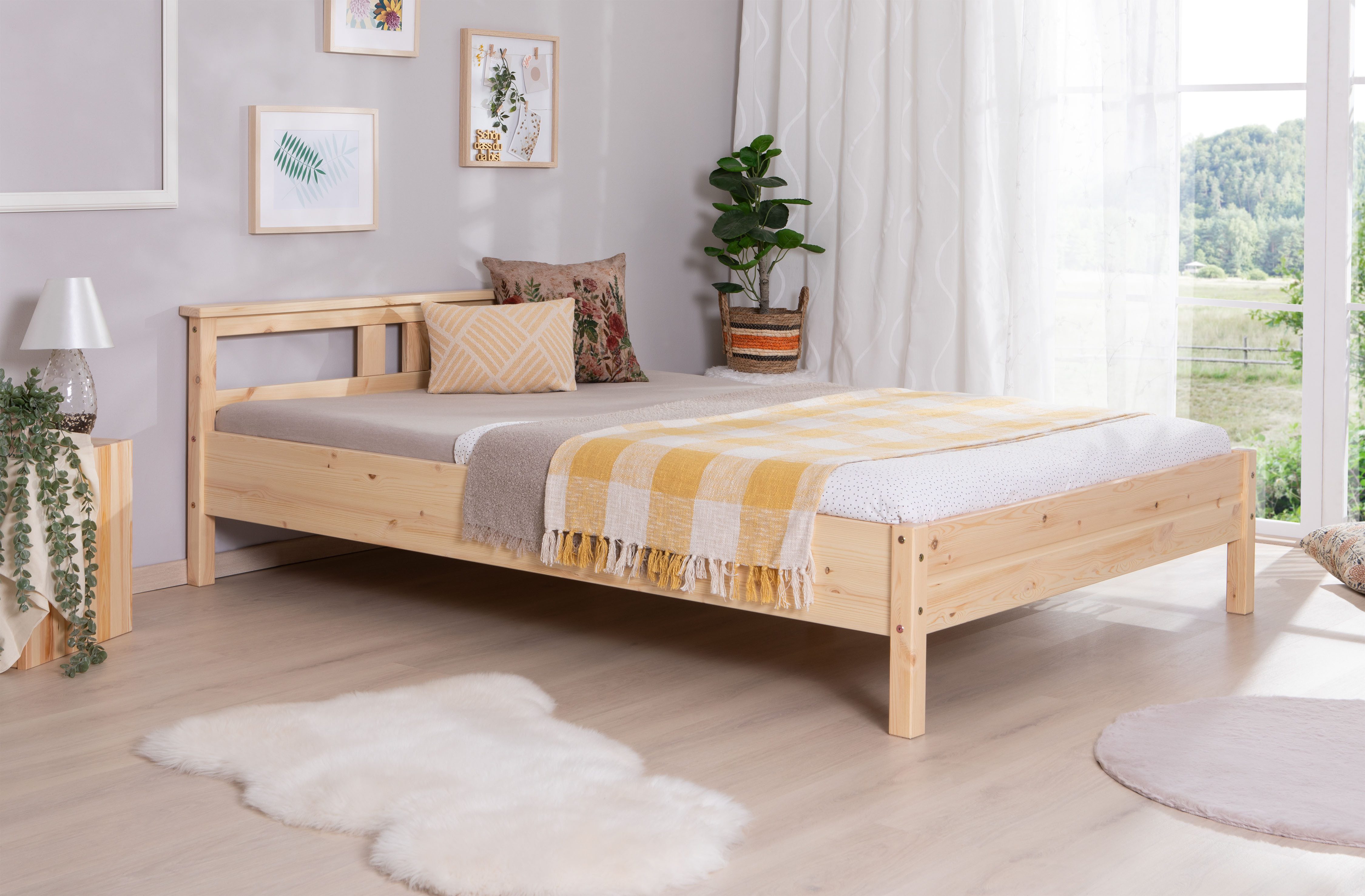 Ticaa Futonbett Merci, Einzelbett, aus Kiefer günstig online kaufen