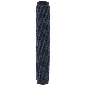 Fußmatte Türmatte Fußmatte Schmutzfangmatten 2 Stk Rechteckig Getuftet 80x120cm Blau, vidaXL, Rechteck, Höhe: 120 mm
