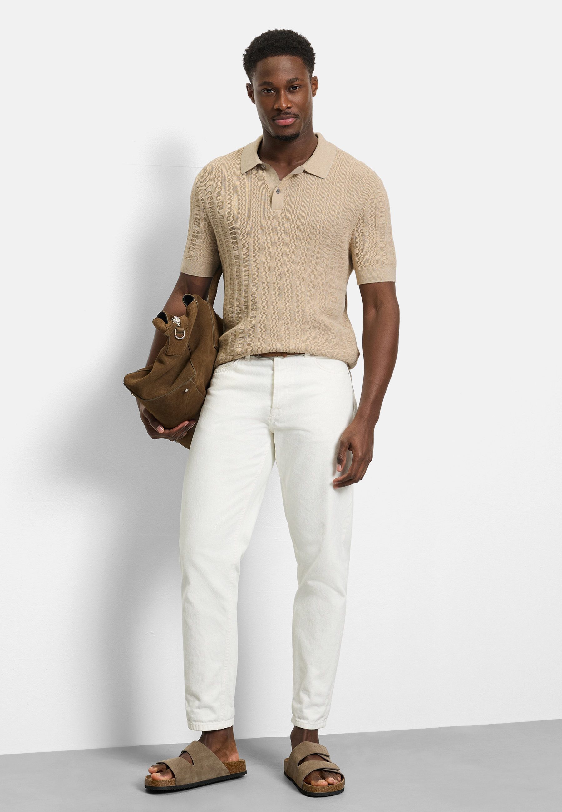 OLYMP Poloshirt OLYMP Casual Strick