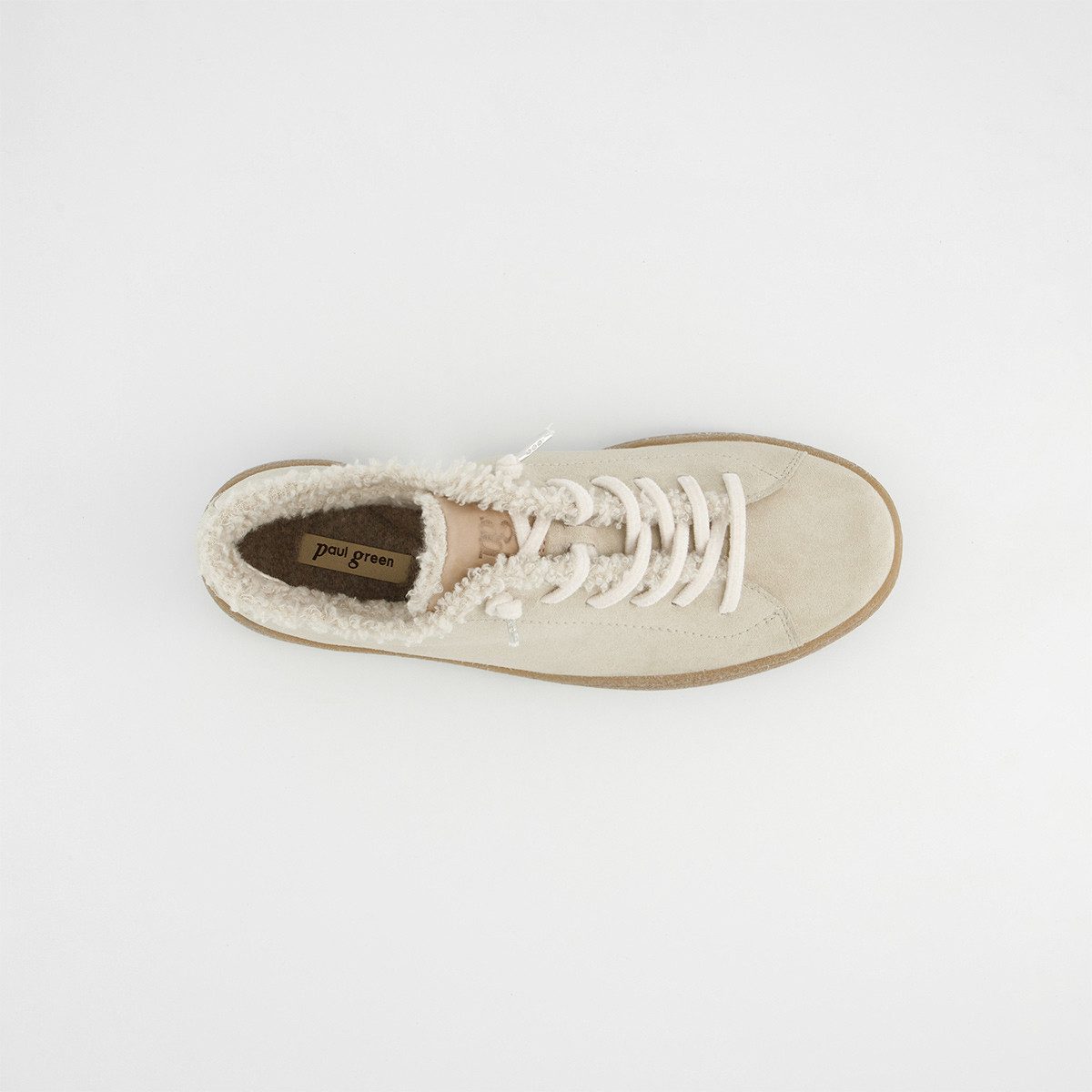 Paul Green Paul Green 5573-002, Slipper & Mokassin, Warmfutter, Beige, Damen Slipper