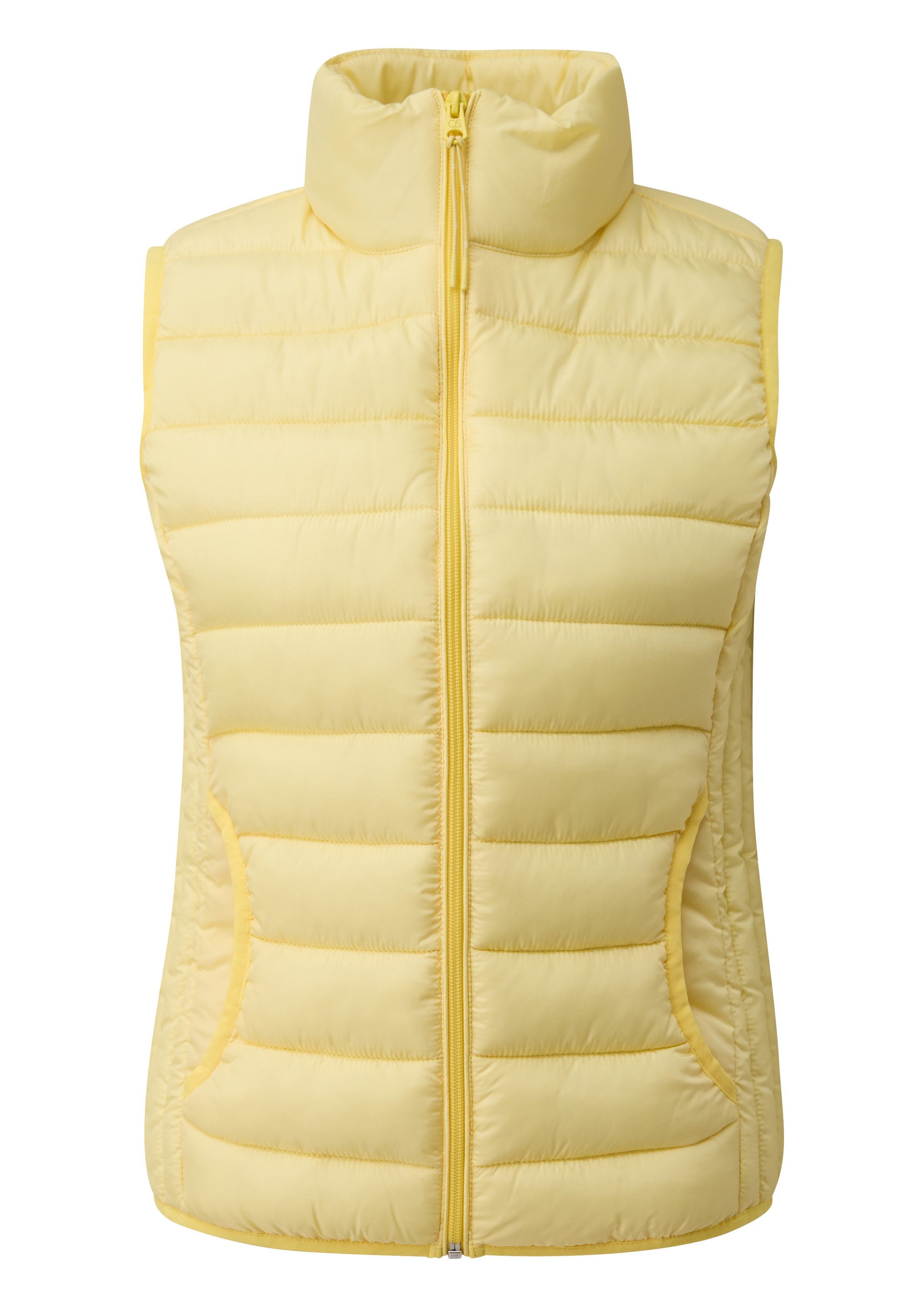 QS Outdoorjacke Outdoor-Weste Steppweste mit Stehkragen günstig online kaufen
