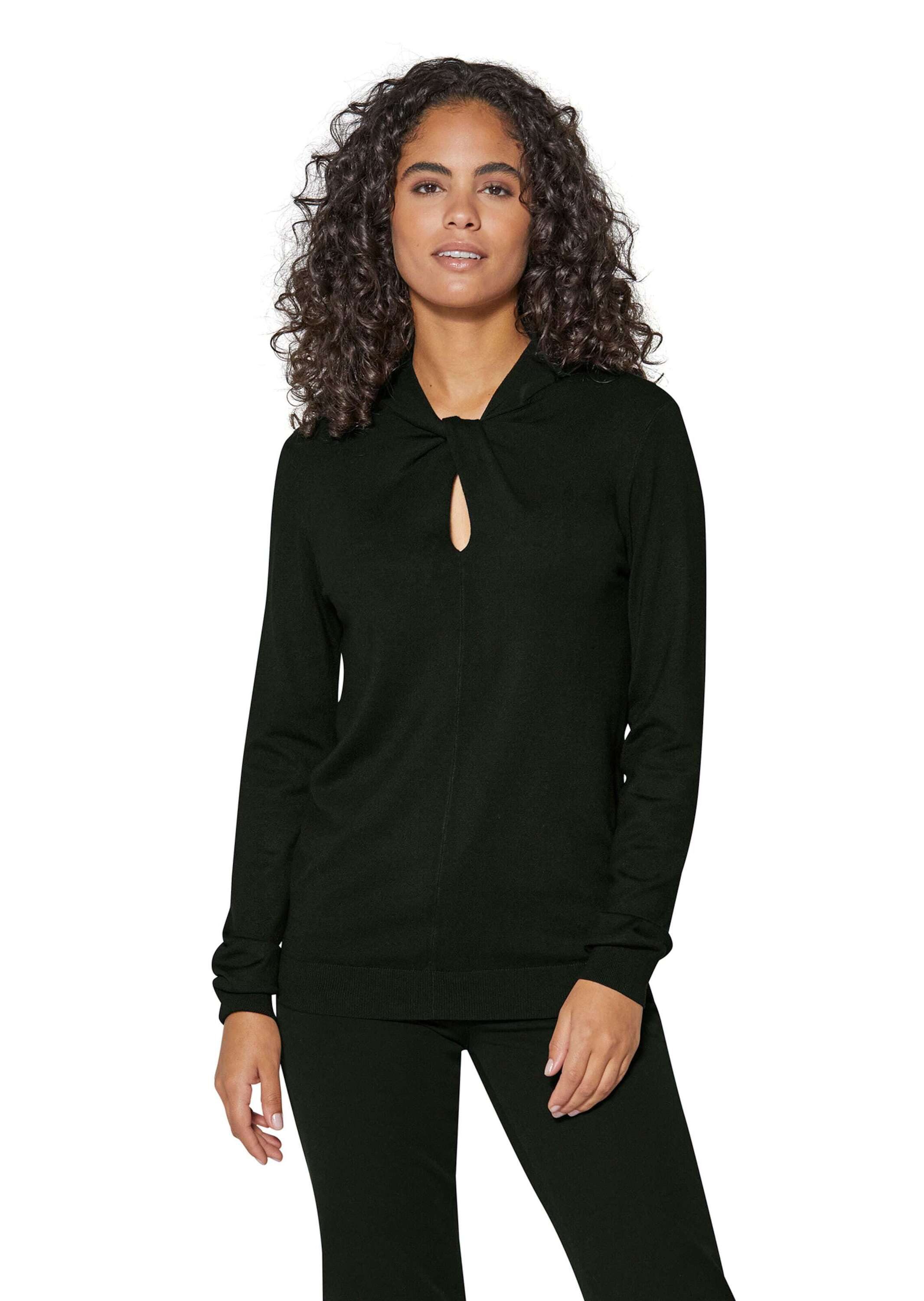 MADELEINE Strickpullover Pullover mit Knoten am günstig online kaufen