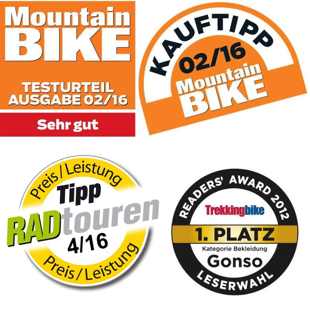 RennerXXL Fahrradhose Gonso Jane 3/4 Bike XXL Damen mit Sitzpolster große Größen