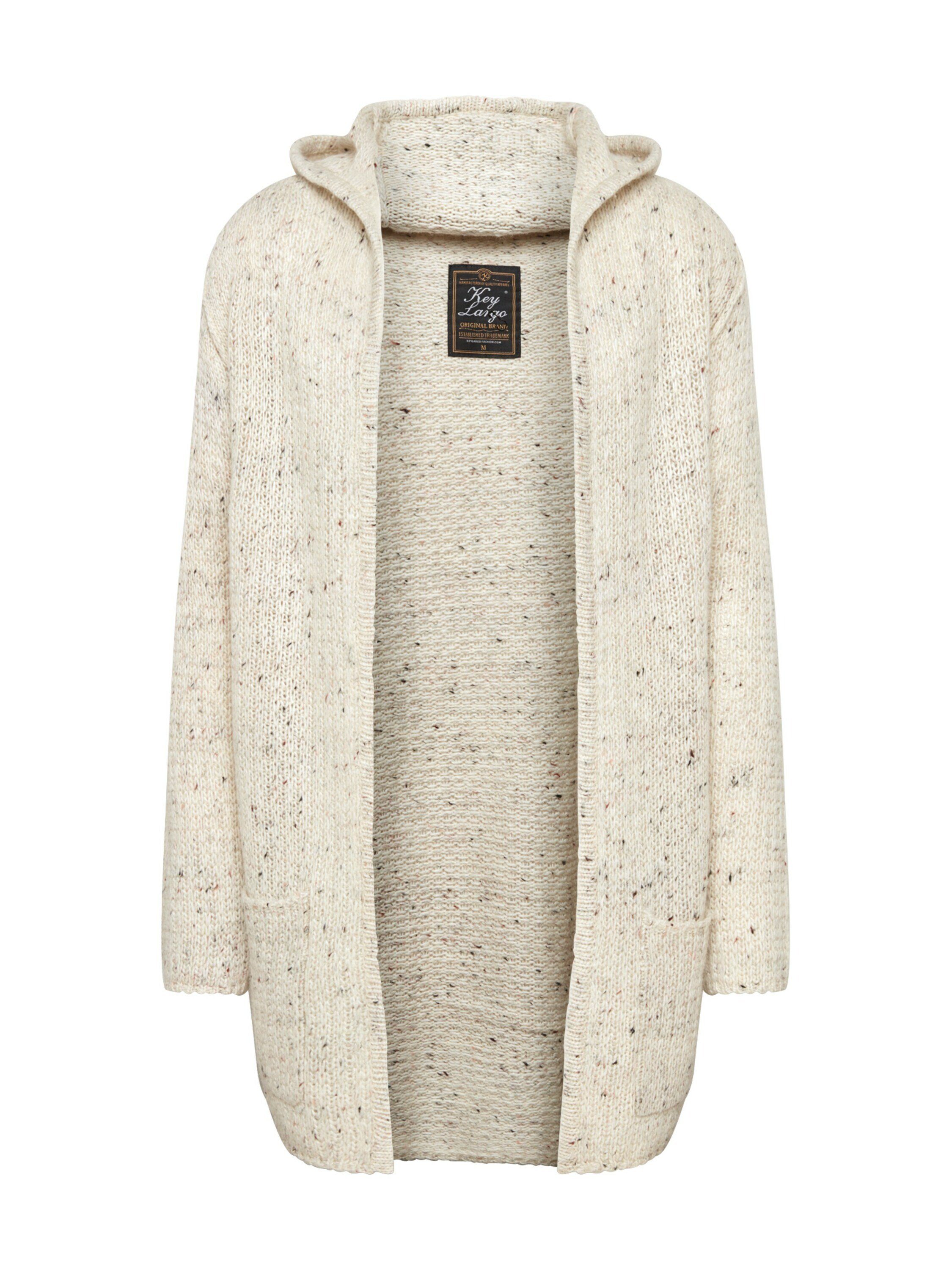 Key Largo Strickjacke (1-tlg) Plain/ohne Details