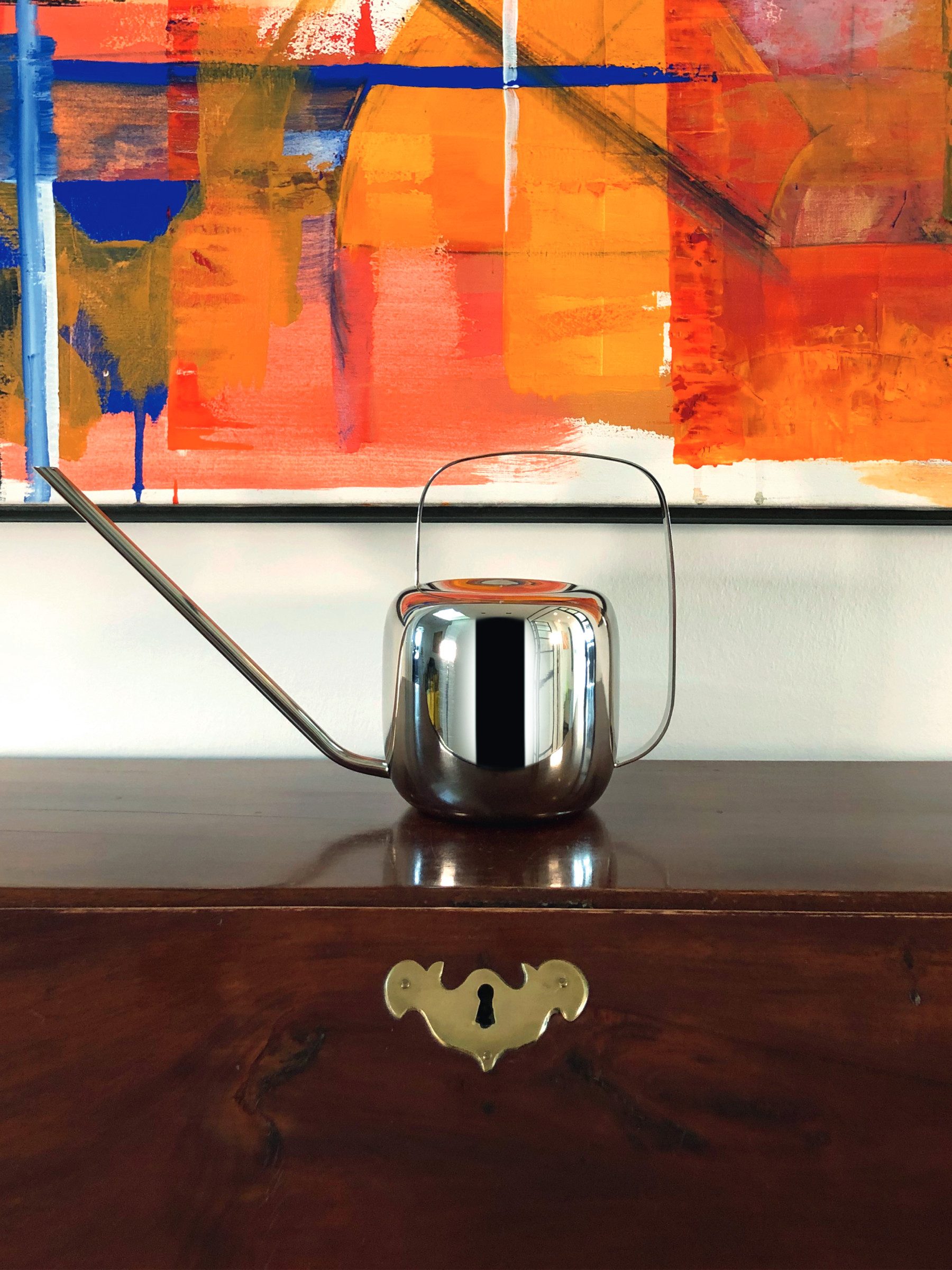 PHILIPPI Gießkanne, Edelstahl, hochglanzpoliert