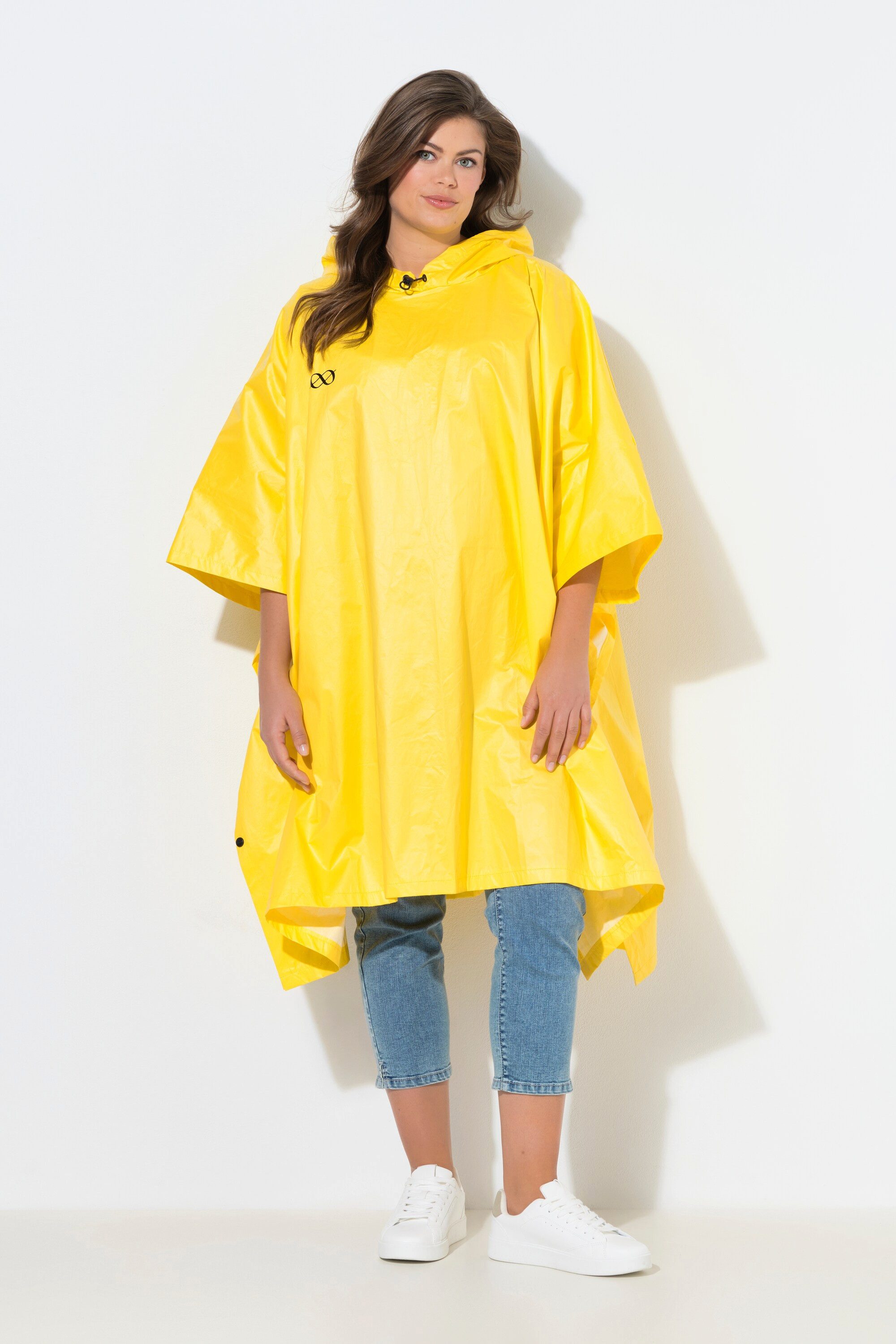 Laurasøn Funktionsjacke Funktions-Regencape Unisex Print Kapuze