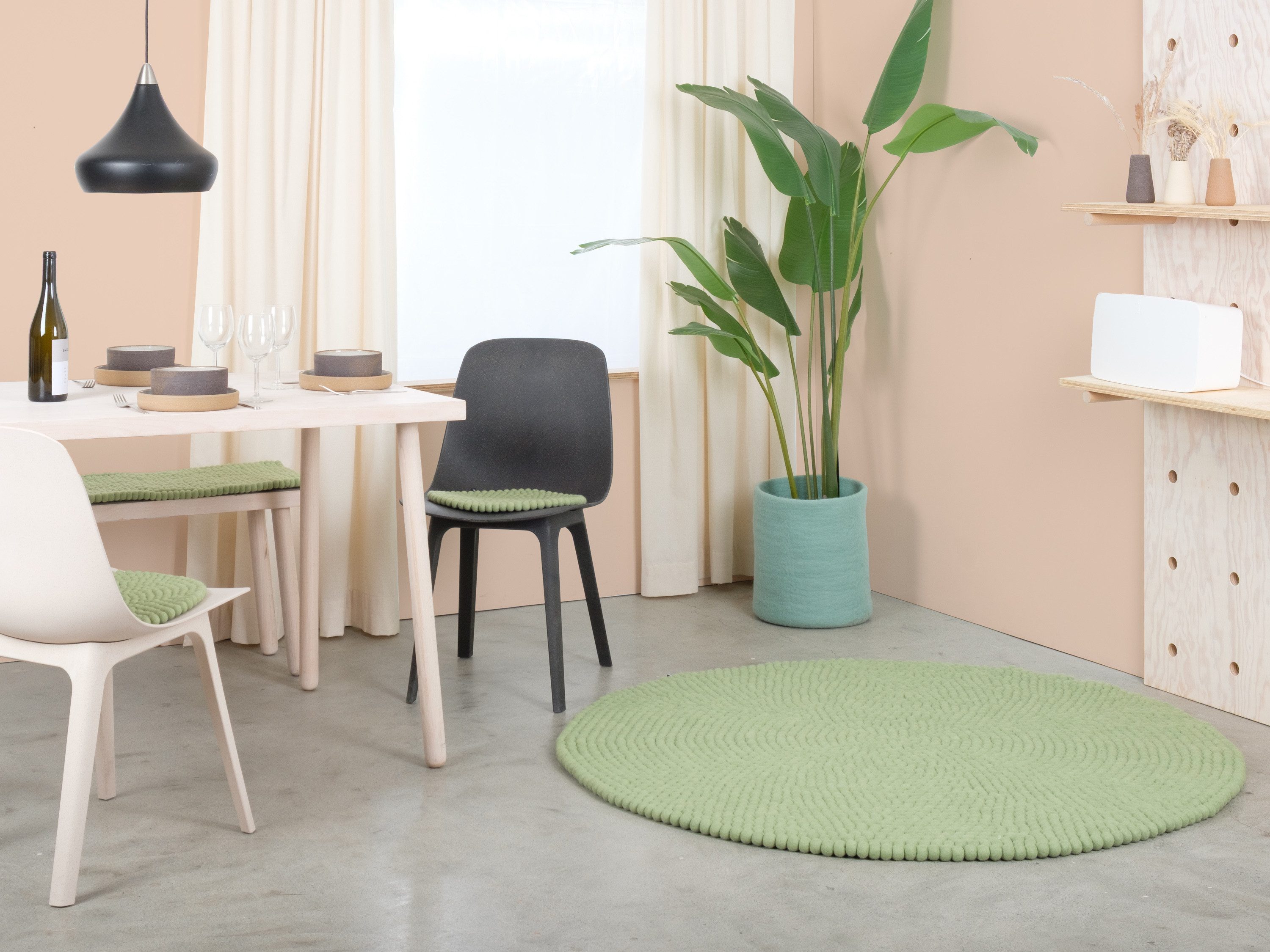 myfelt Wollteppich Lasse, Schurwolle