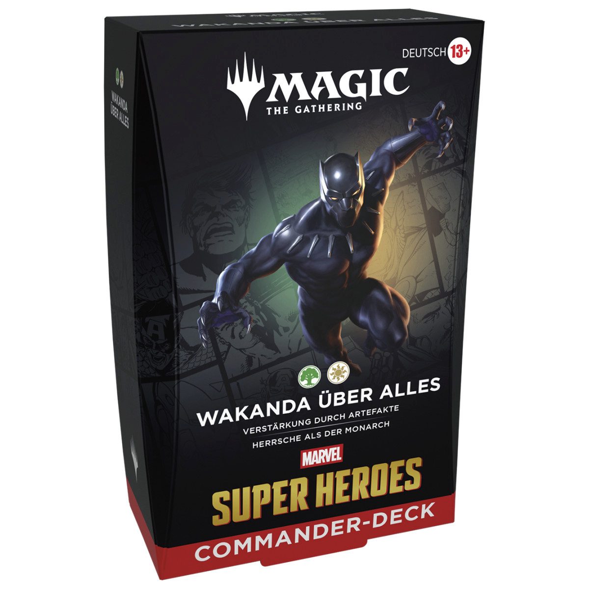 Wizards of the Coast Sammelkarte MTG Marvel Super Heroes Commander Deck – Wakanda Forever (DE)