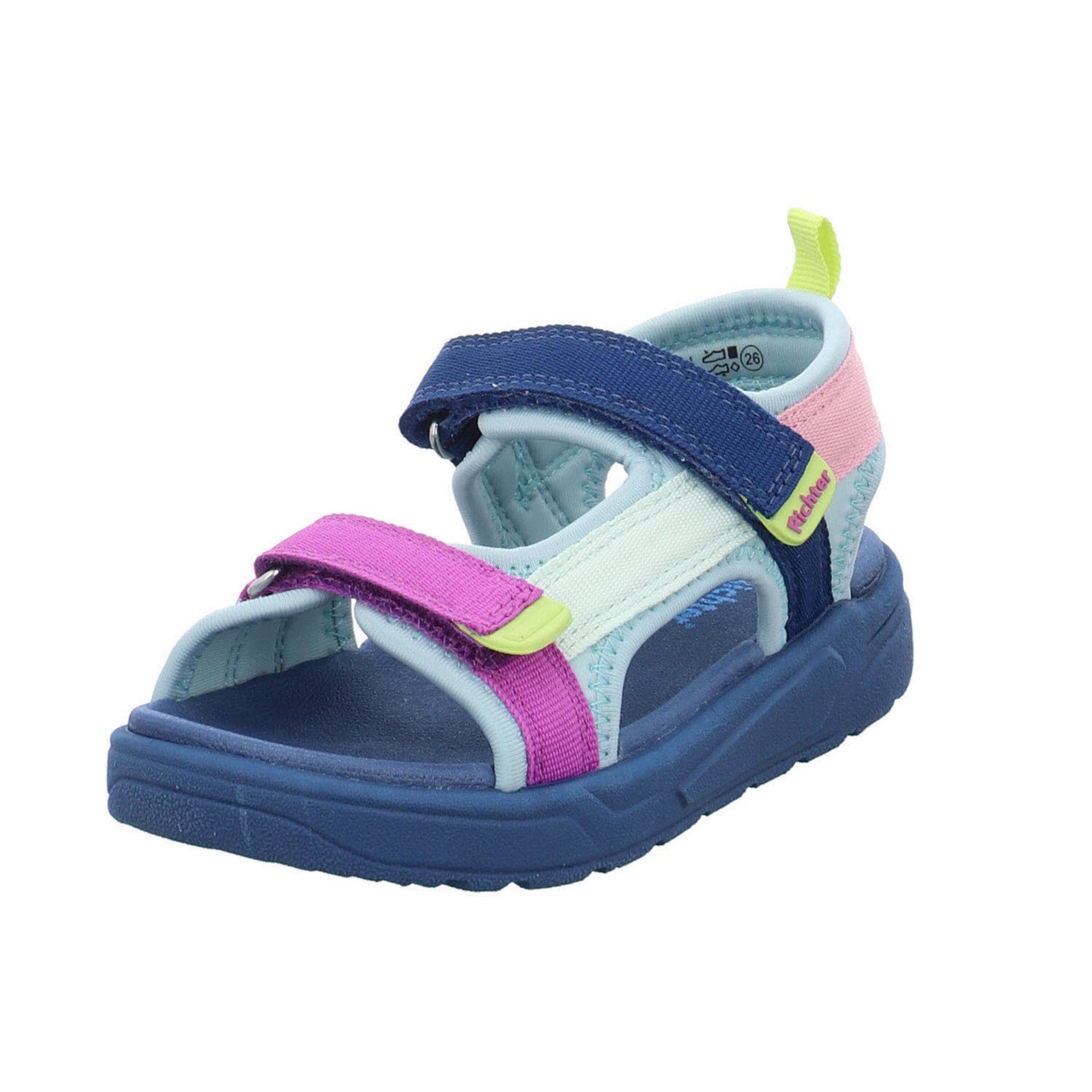 Richter Mädchen Sandalen Schuhe Sandale Kinderschuhe Sandale Textil blau sonst Kombi