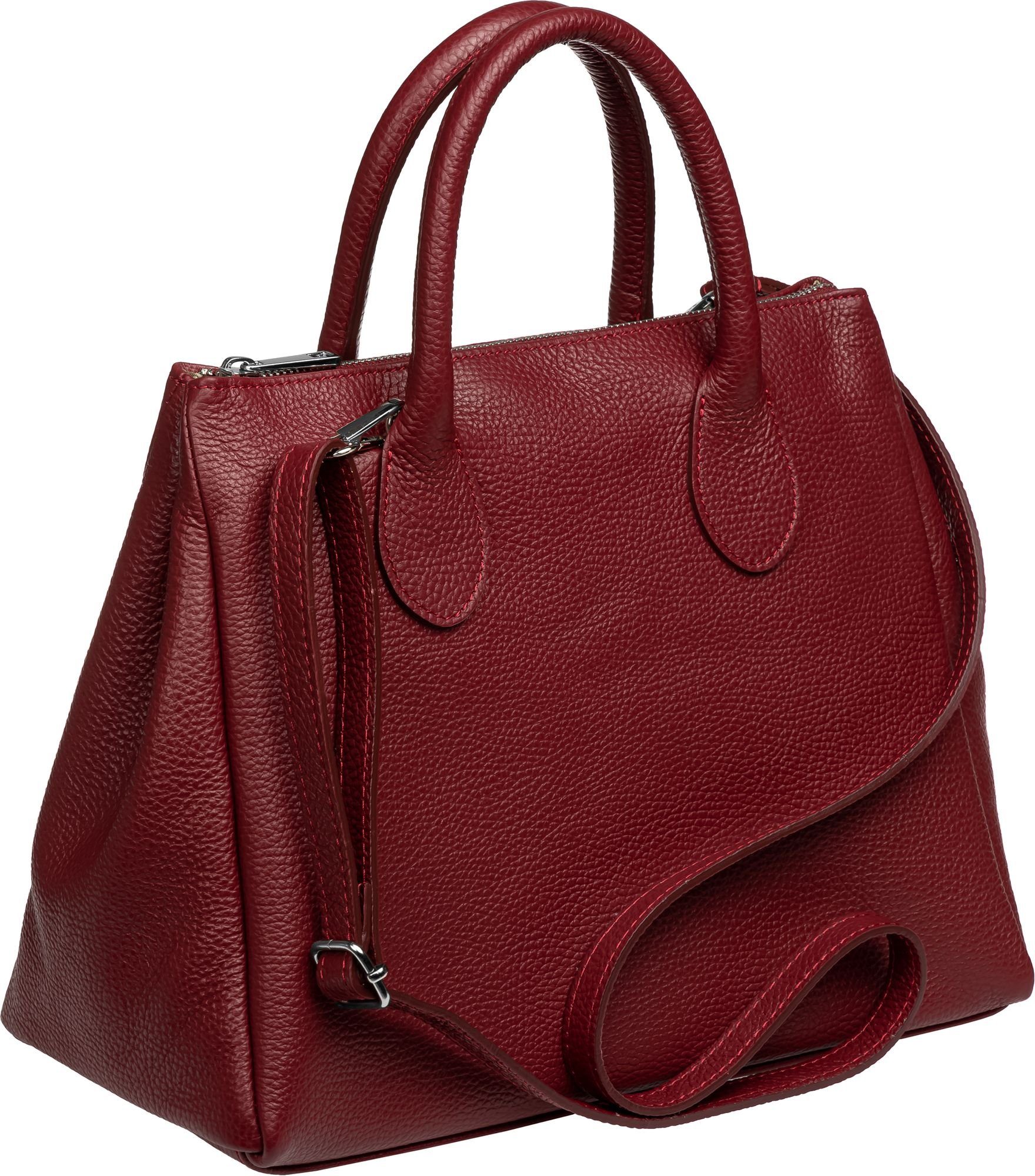 Caspar Henkeltasche Leder Tote Bag Elegante Damen Handtasche - PREMIUM LINE günstig online kaufen