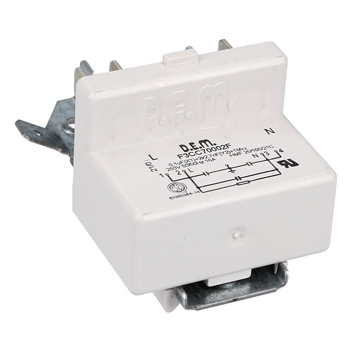easyPART Montagezubehör Geschirrspüler wie SMEG 813410489 Entstörfilter smeg 813410489, Für Spülmaschine / Geschirrspüler