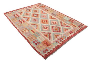 Orientteppich Kelim Afghan 149x205 Handgewebter Orientteppich, Nain Trading, rechteckig, Höhe: 3 mm