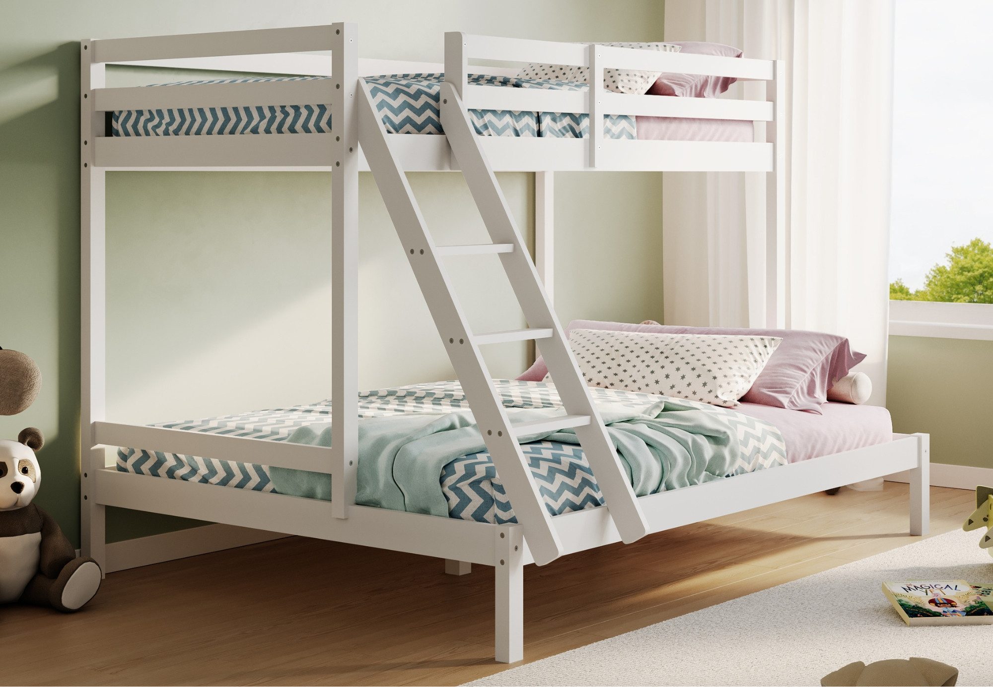 Kids Collective Hochbett 90x200 Etagenbett, EN günstig online kaufen