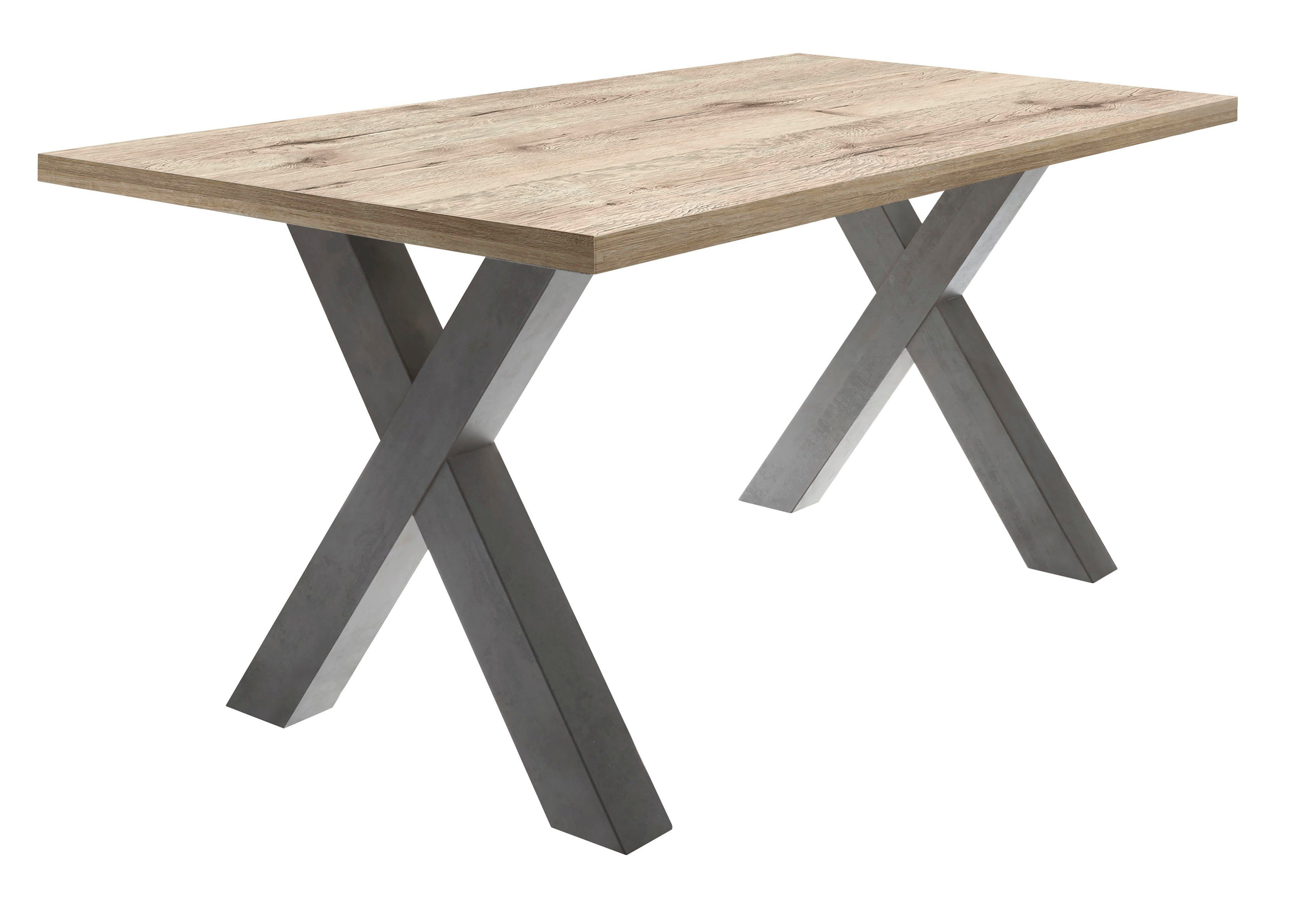 Mäusbacher Esstisch Mister, TOPSELLER! (OTTOS Choice), Gestell in X-Form günstig online kaufen