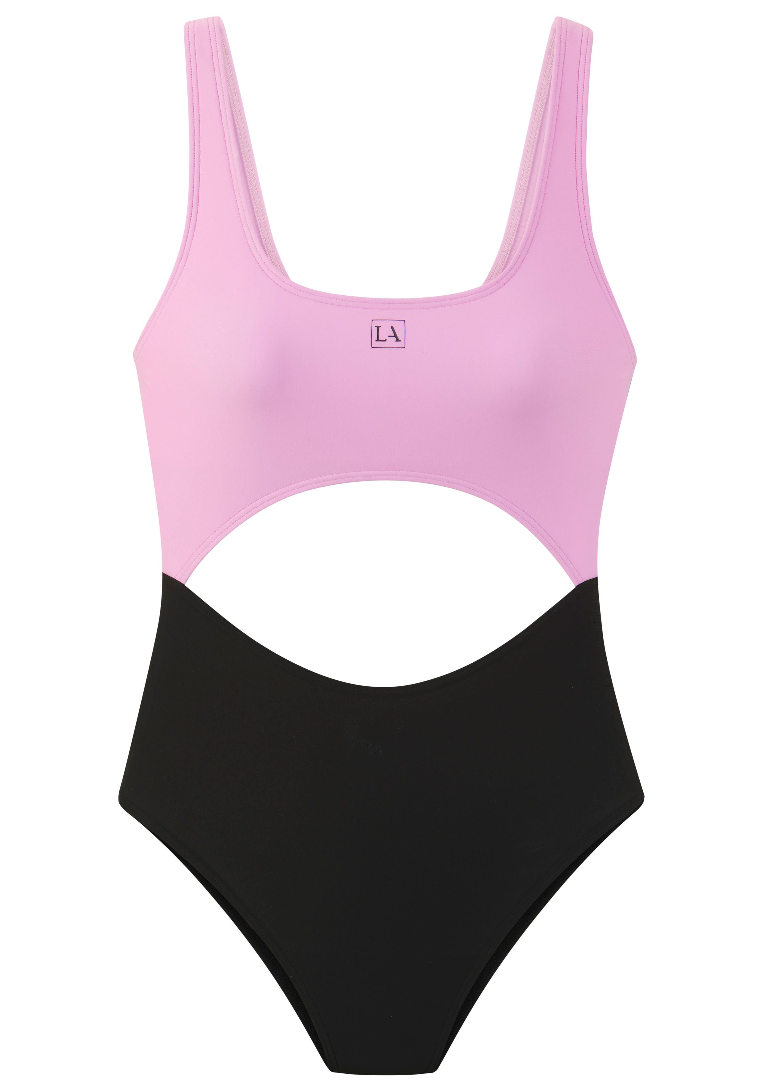 LASCANA ACTIVE Badeanzug mit modischem Cut-Out günstig online kaufen
