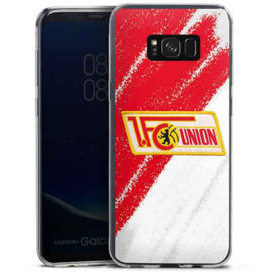 DeinDesign Handyhülle Offizielles Lizenzprodukt 1. FC Union Berlin Logo, Samsung Galaxy S8 Plus Slim Case Silikon Hülle Ultra Dünn Schutzhülle