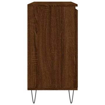 vidaXL Sideboard Sideboard Braun Eichen-Optik 104x35x70 cm Holzwerkstoff (1 St)