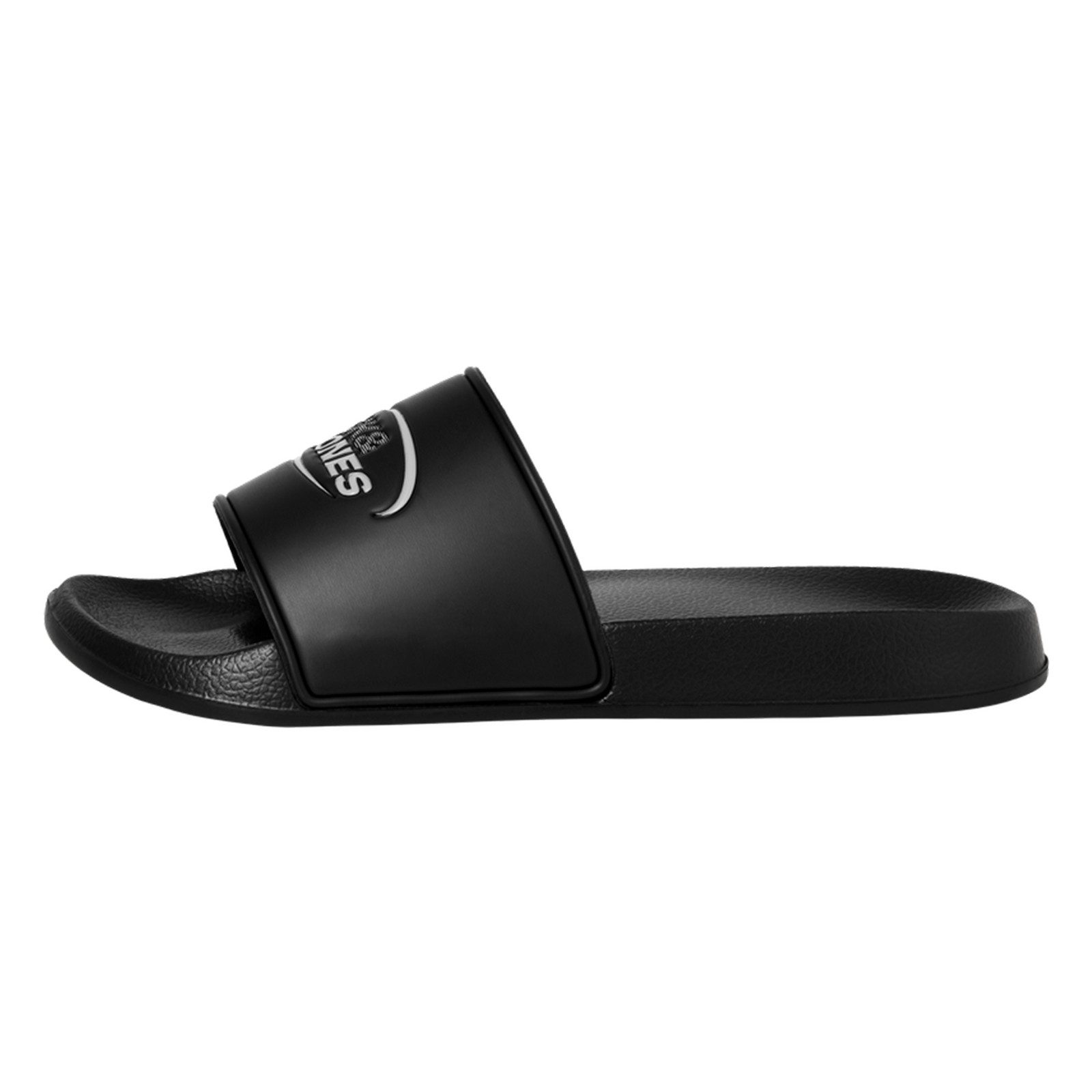 Jack & Jones JFWOSCAR Logo Slider Badeschuh mit plakativem Markenschriftzug