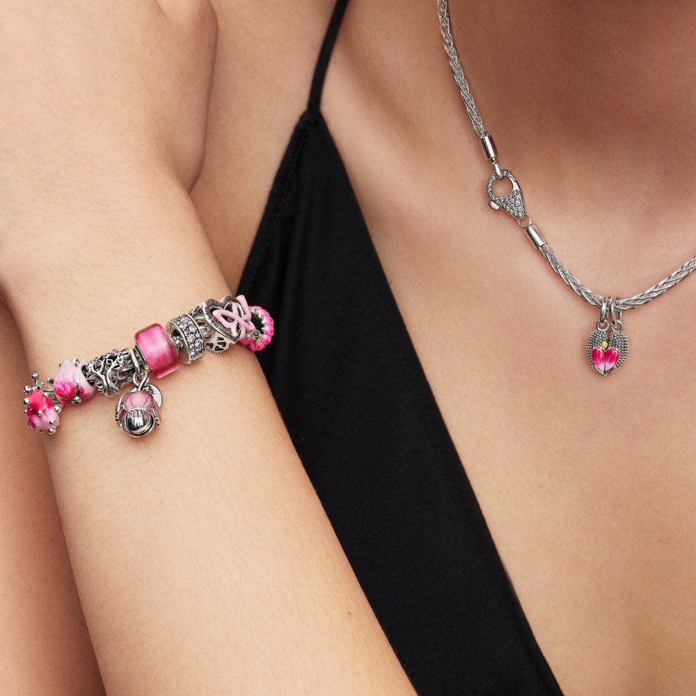 Pandora Charm-Einhänger 794484C01, Liebe, Vögel, Teilbar