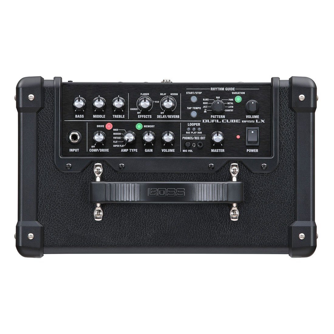 Boss by Roland Boss Dual Cube Bass LX Bass Verstärker mit Kabel Verstärker