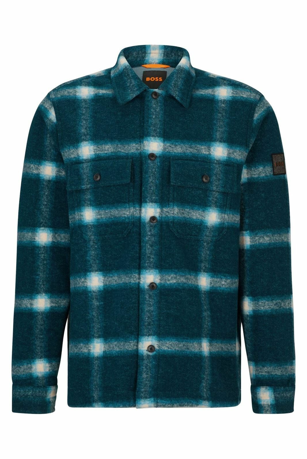 BOSS Karohemd KaroHemd für Herren (1-tlg)