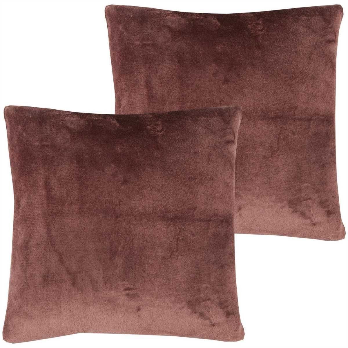 Bestlivings Kissenbezüge Celina, (2 Stück), Flauschbezug günstig online kaufen