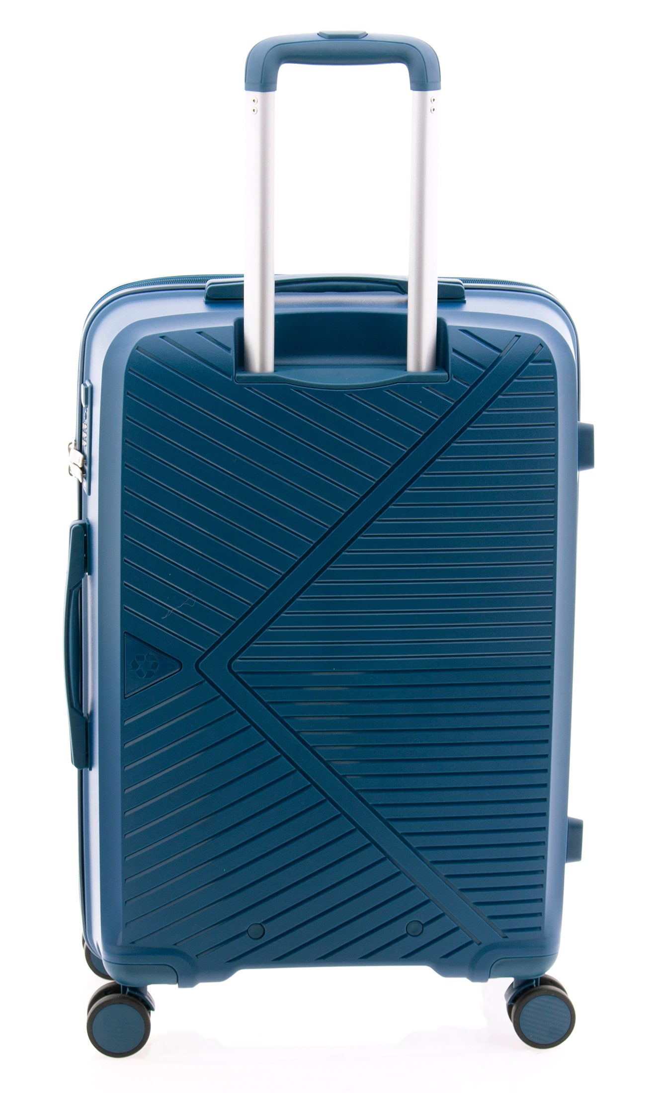 rot, 75 Rollen, od. Koffer schwarz, Polycarbonat, Hartschalen-Trolley 4 TSA-Schloss, - limette cm, GLADIATOR XL blau