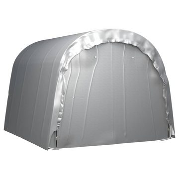 vidaXL Garten-Geräteschrank Lagerzelt 300x300 cm Stahl Grau