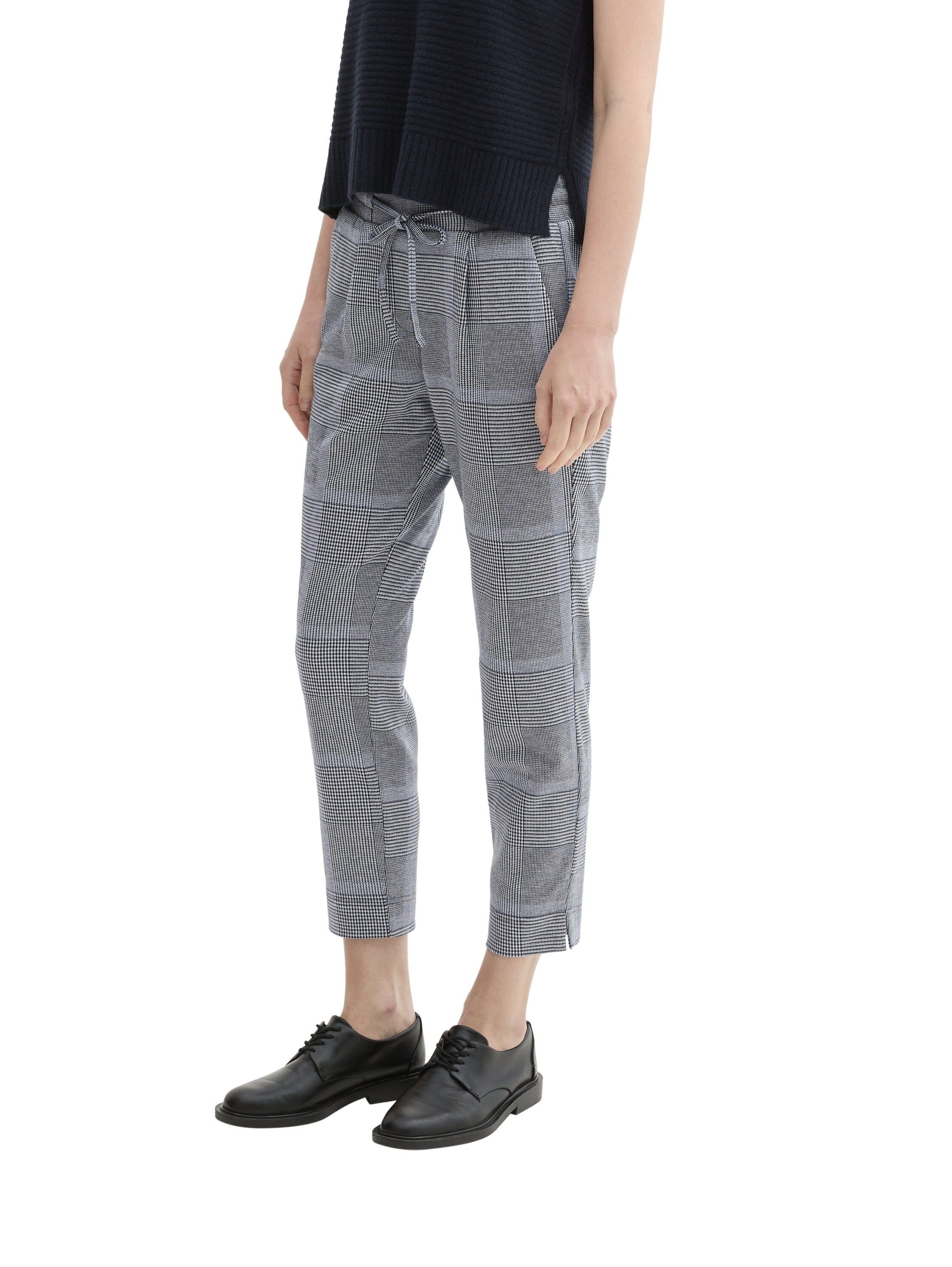 TOM TAILOR Jogger Pants mit Karomuster günstig online kaufen
